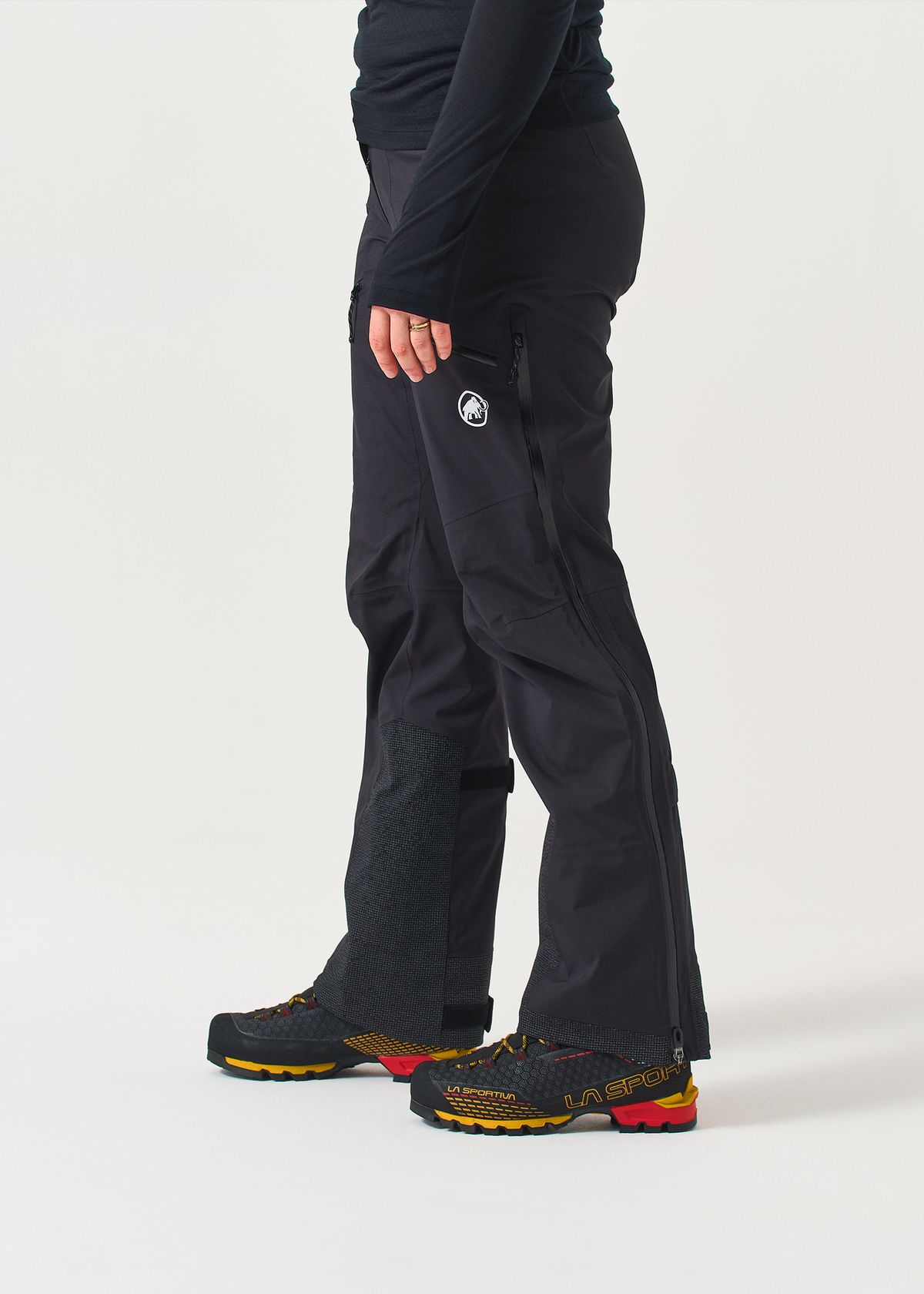 Three-quarter length side zips