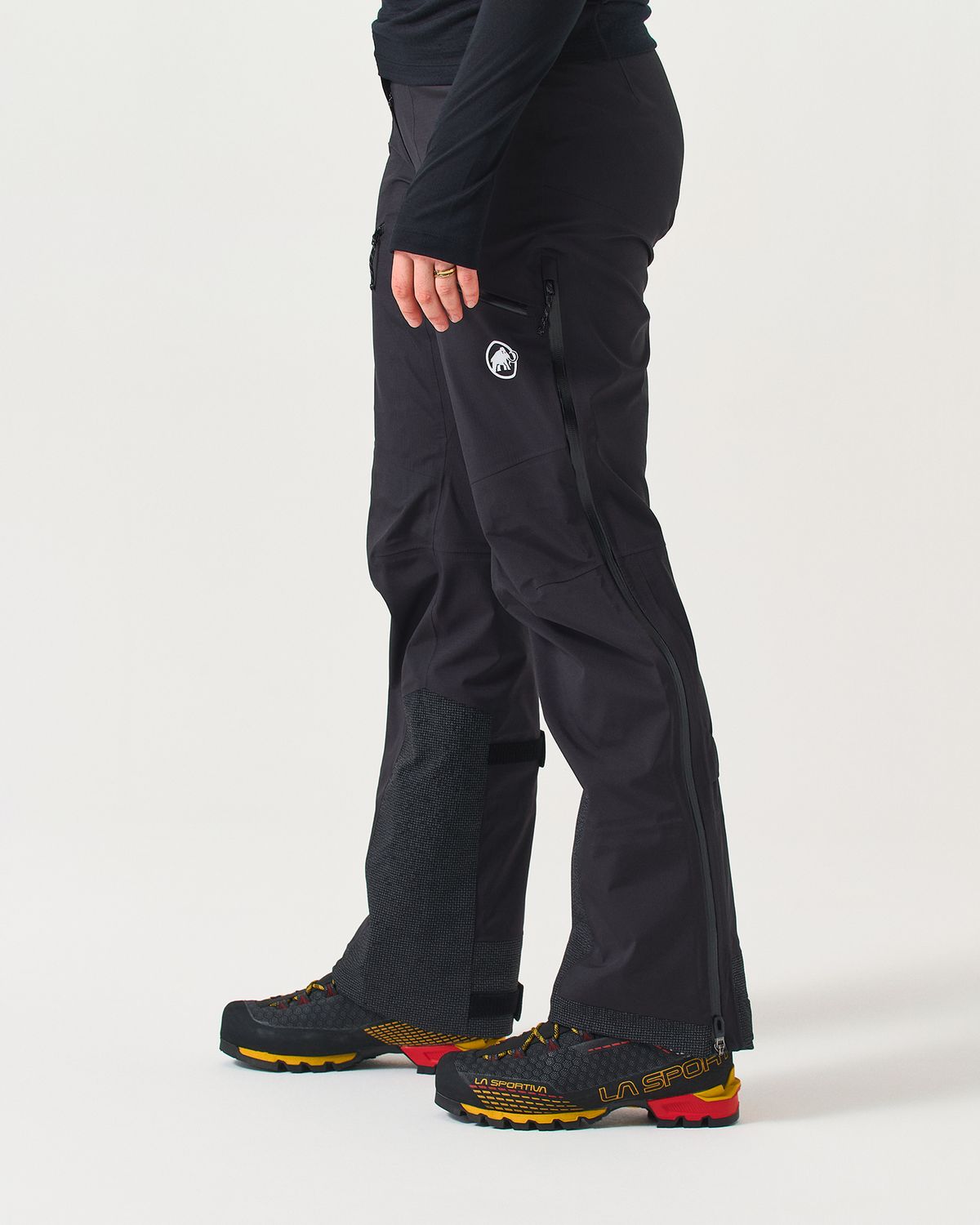 Three-quarter length side zips