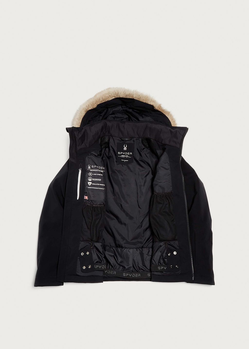 【 Spyder 】 Vida Jacket / Black Spyder Women's Vida Jacket | WinterWomen