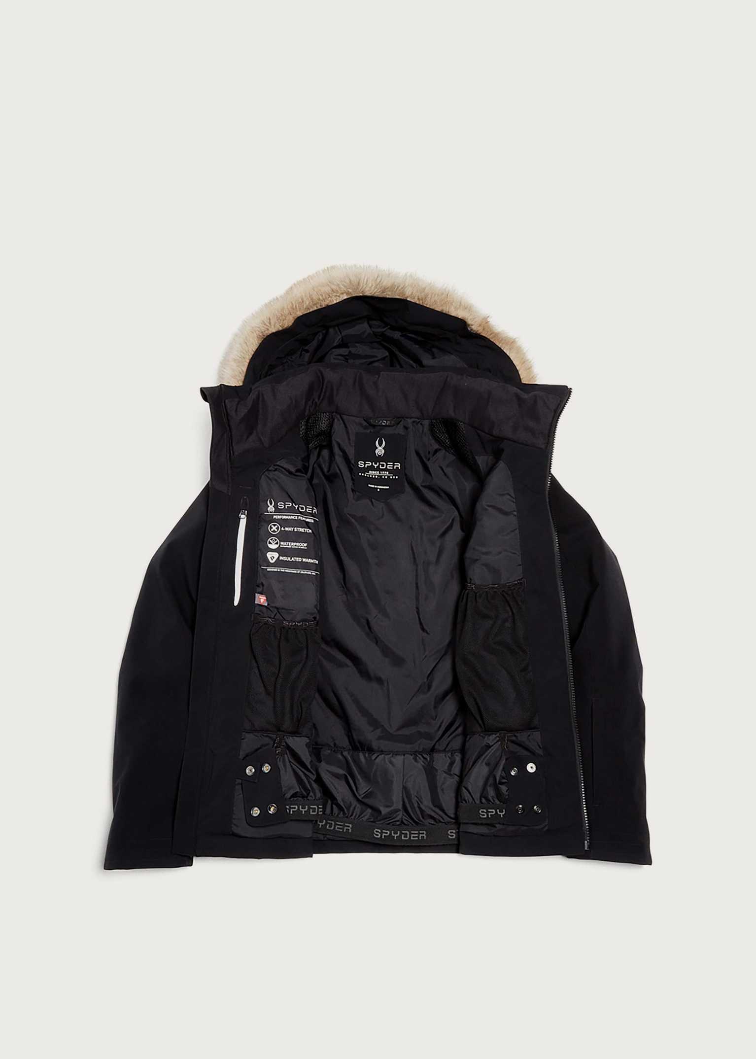 【 Spyder 】 Vida Jacket / White Spyder Vida Jacket - Women's - Clothing