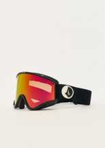 Yae Gloss Black / Red Chrome Goggles