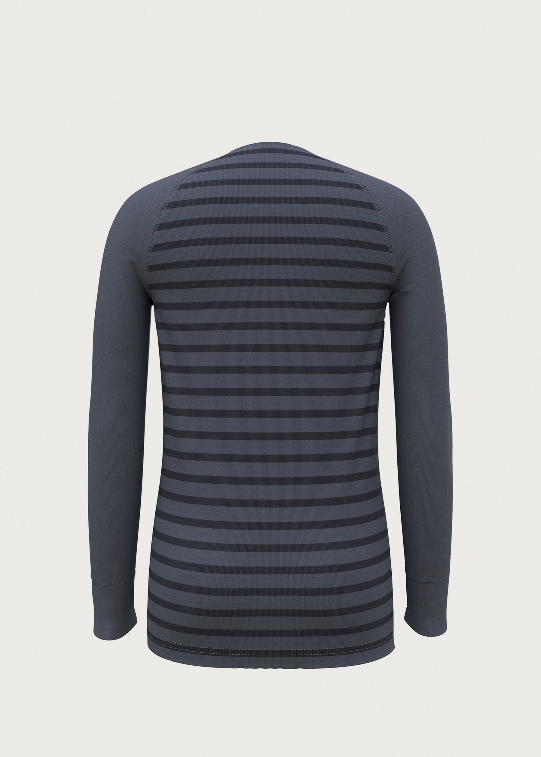 Image - 2 - Active Warm Eco Stripe Kids' Long Sleeve Crew Neck