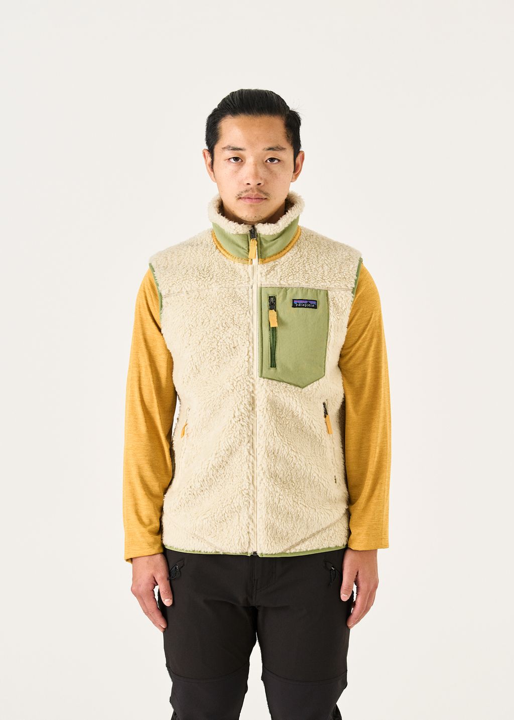 GILET REMAKE PATAGONIA FLEECE JACKET GILET別注 REMAKE PATAGONIA