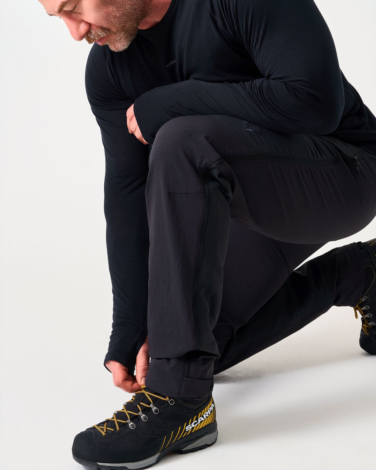 7/8 length side zips