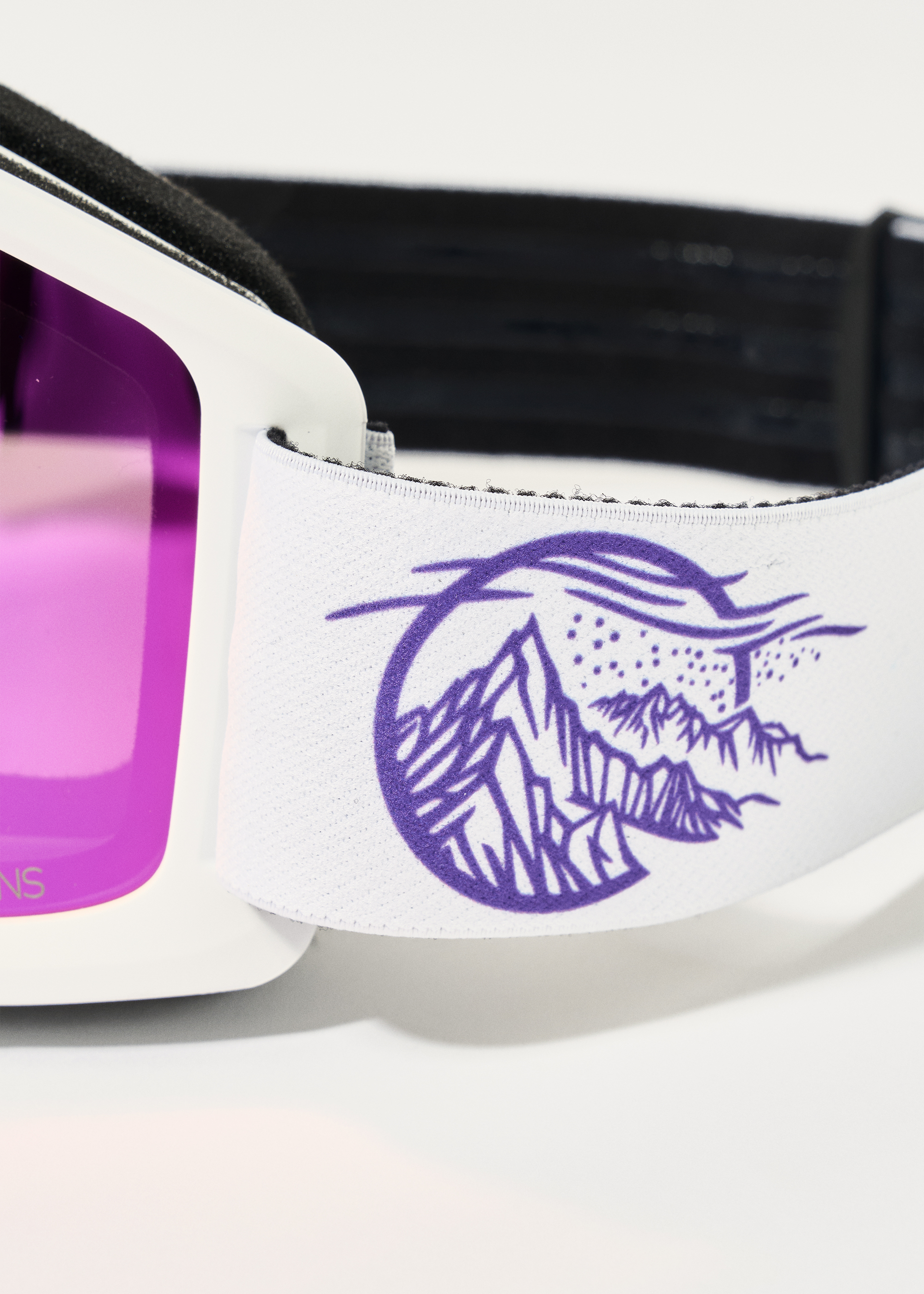 Dragon DX3 RP Roberts White / Lumalens Purple Ionized Goggles