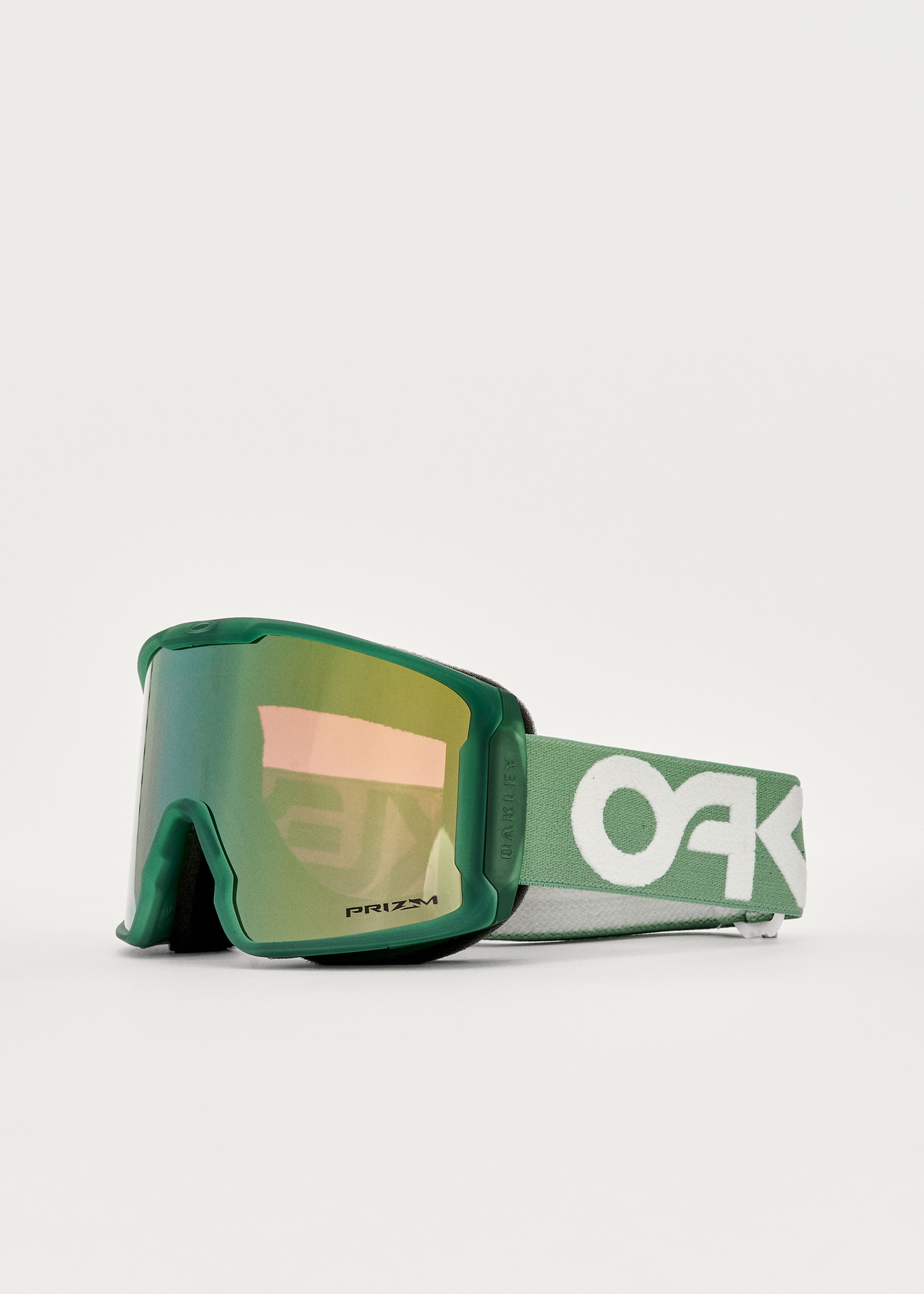 Oakley Line Miner M B1B Jade / Prizm Sage Gold Iridium Goggles