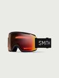 Squad Black / ChromaPop Pro Photochromic Red Mirror Goggles