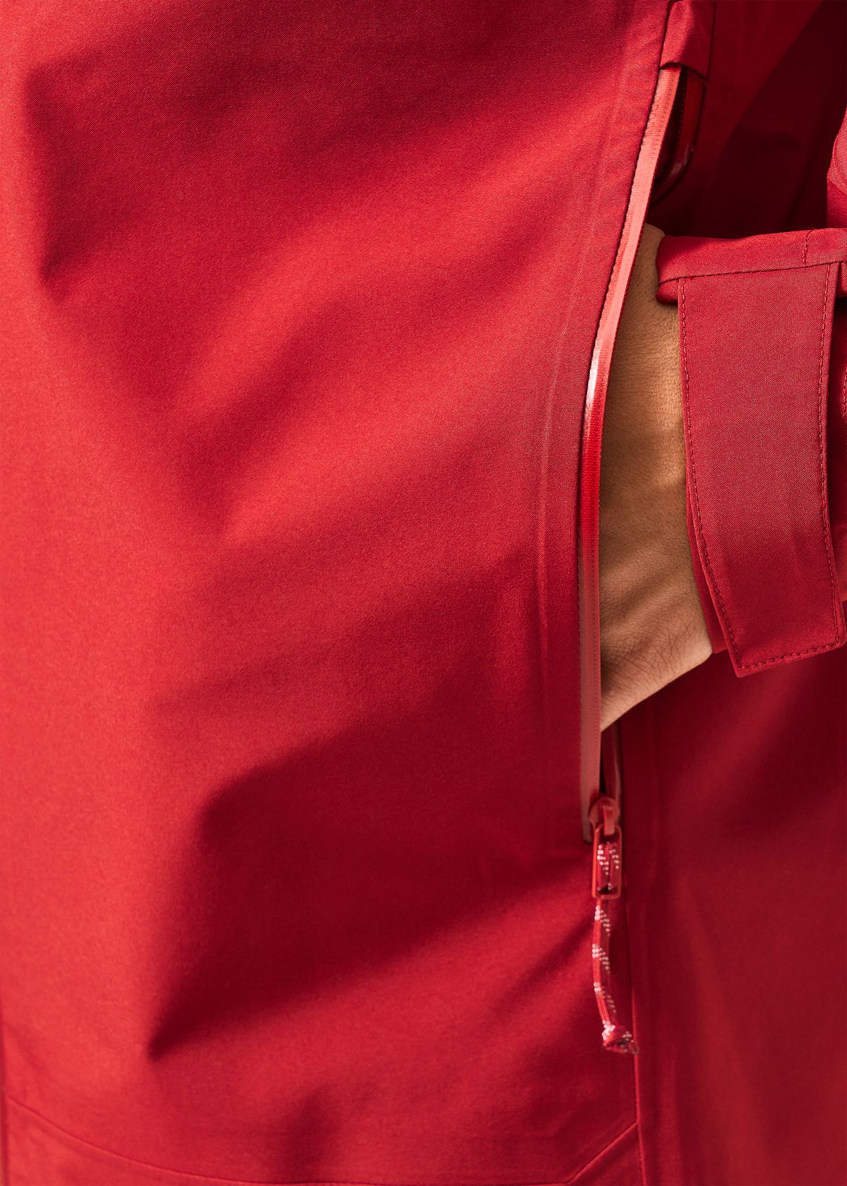 Harness compatible hand pockets