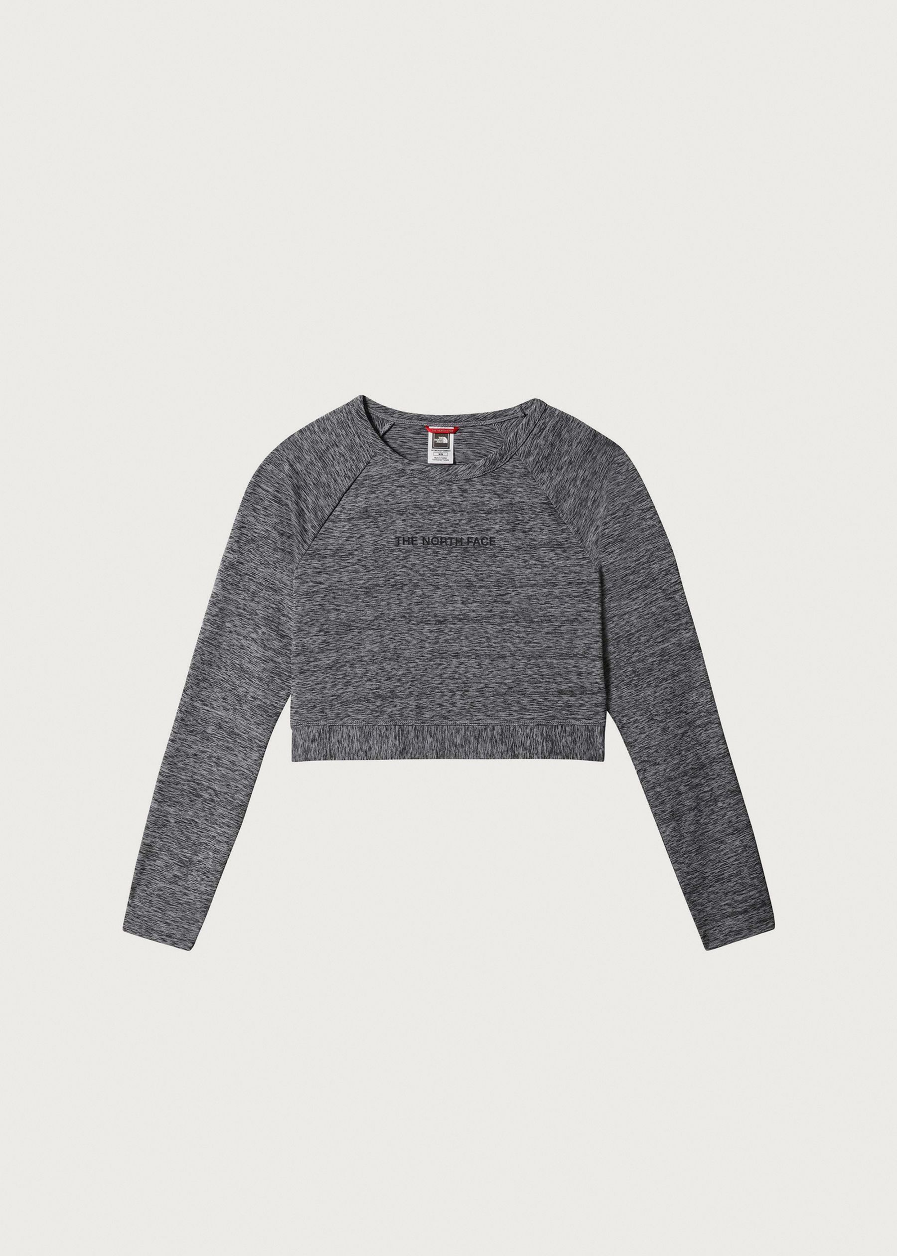 Image - 1 - Stretchy Crop Long Sleeve T-Shirt