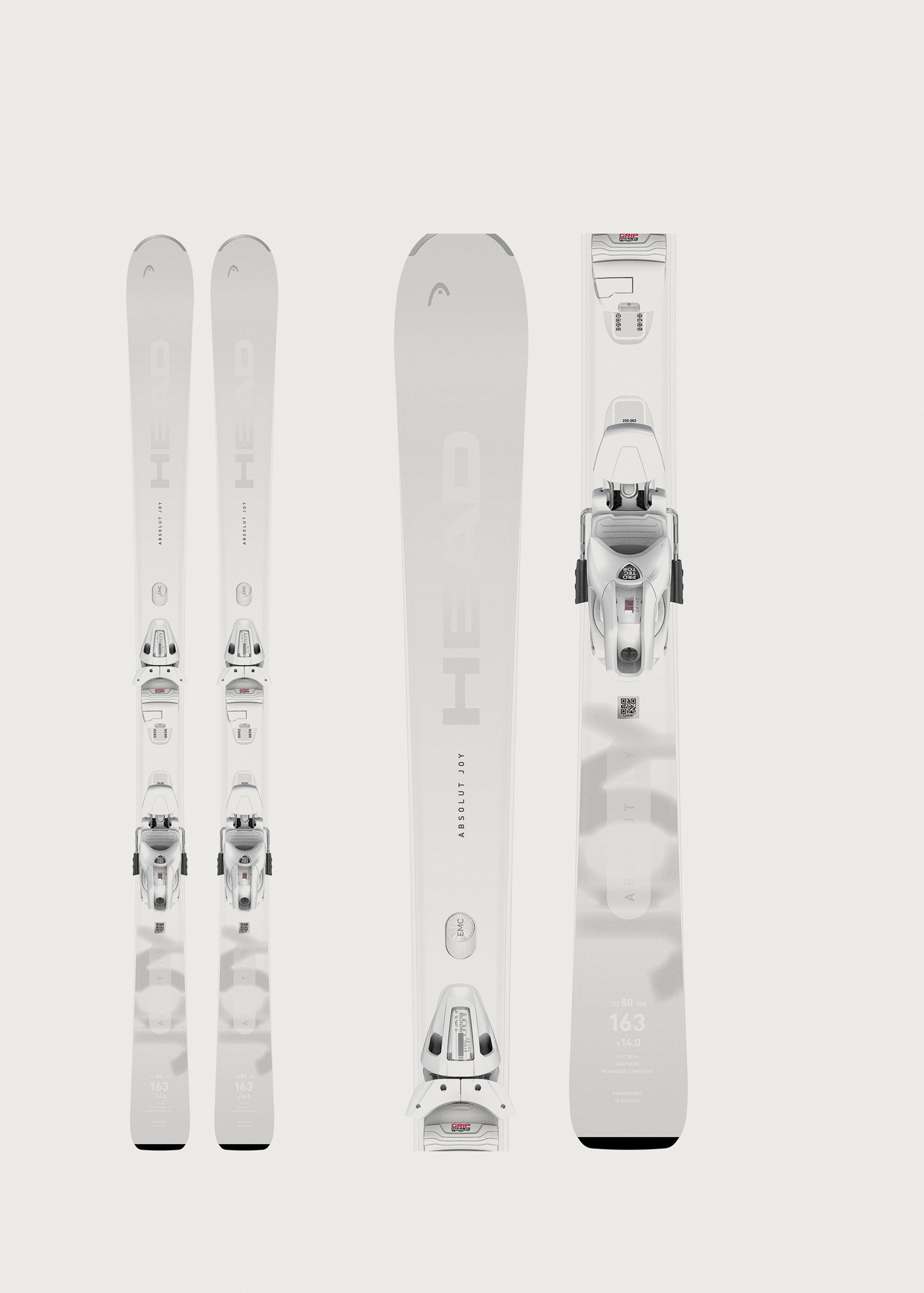 Head Absolut Joy Skis + Protector SLR 10 GW Bindings