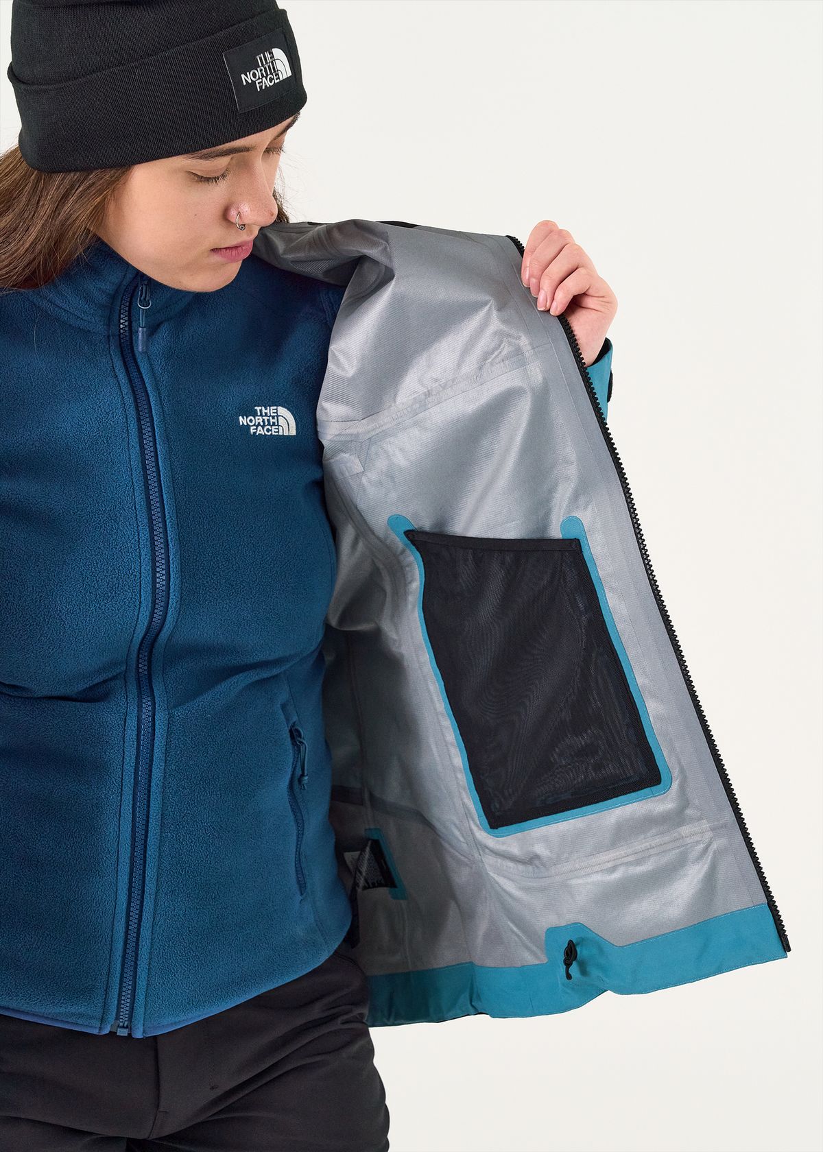 Internal drop pocket