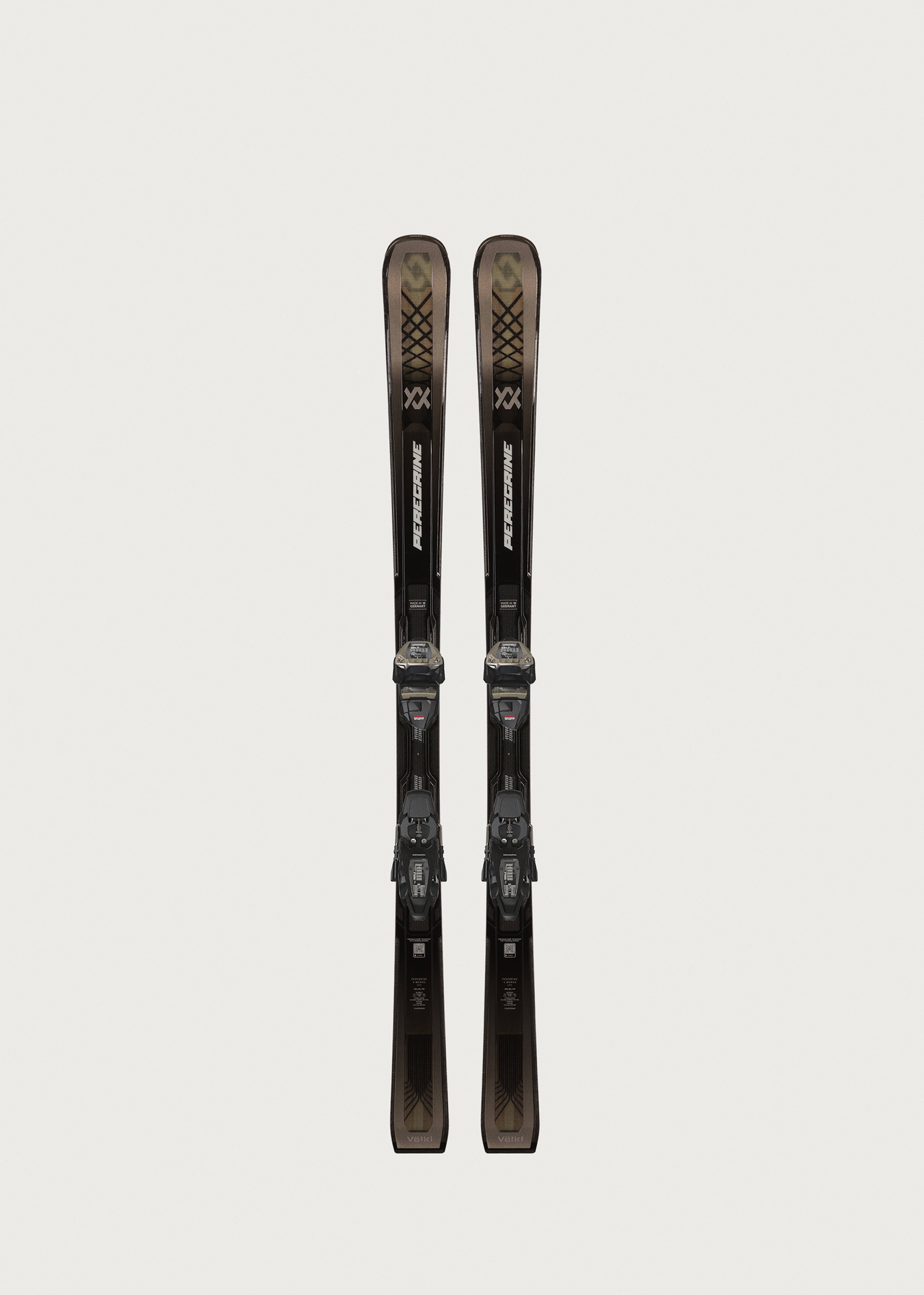 Volkl Peregrine V-Werks Skis + Lowride 13 FR VWerks Bindings