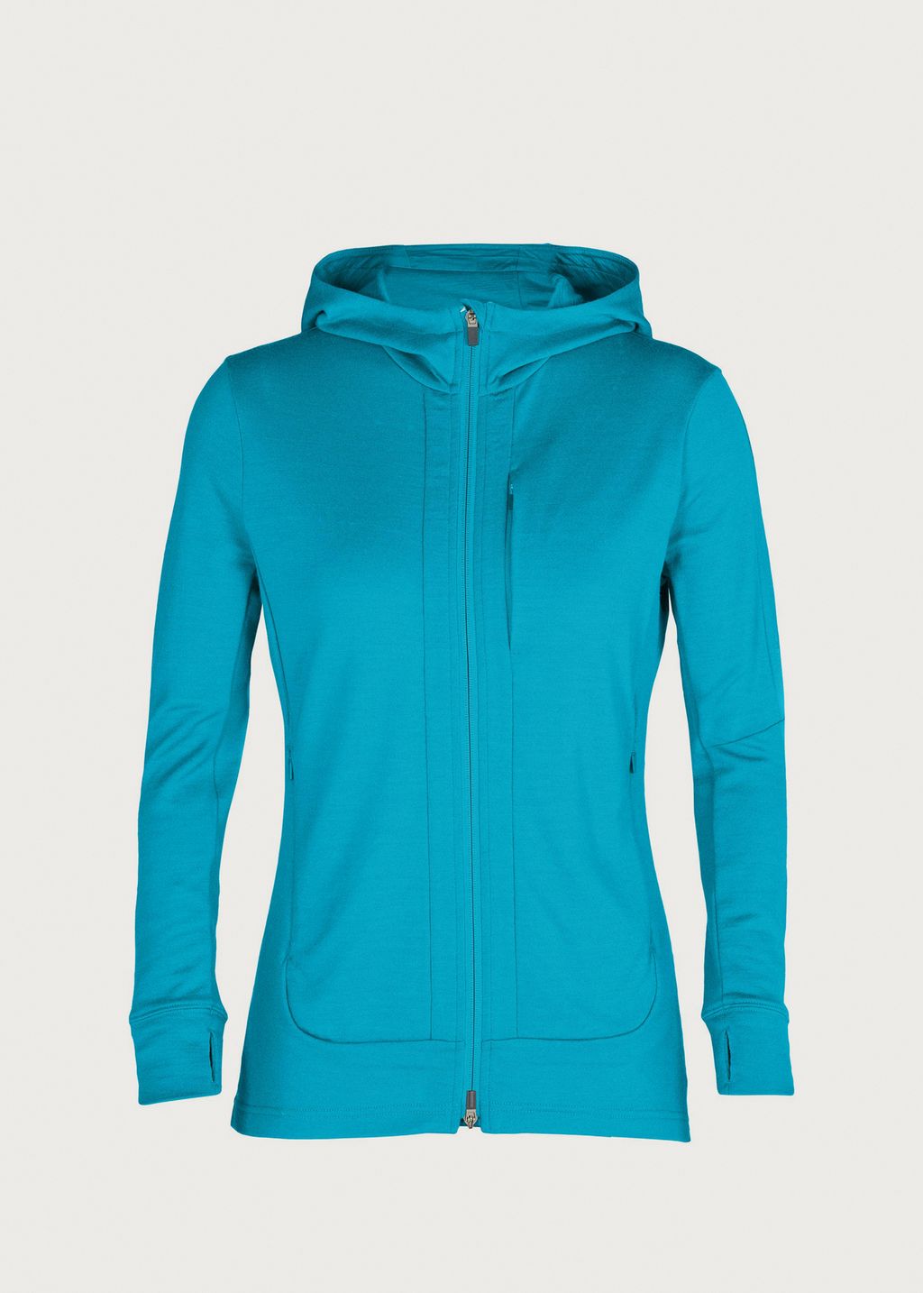 Icebreaker Merino Wool Icebreaker Quantum Long Sleeve Zip Hood