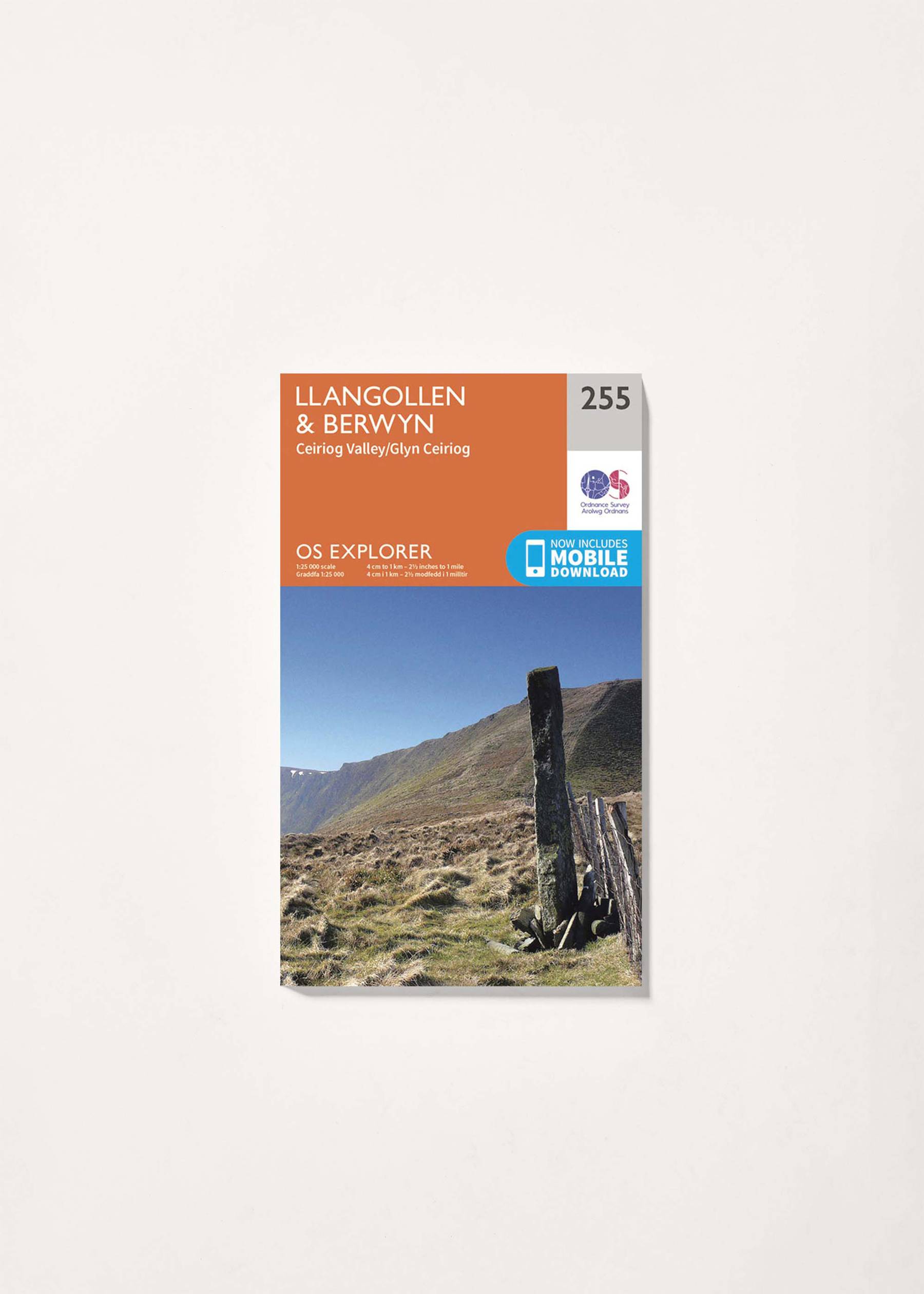 Image - 3 - Llangollen & Berwyn - OS Explorer 255 Map
