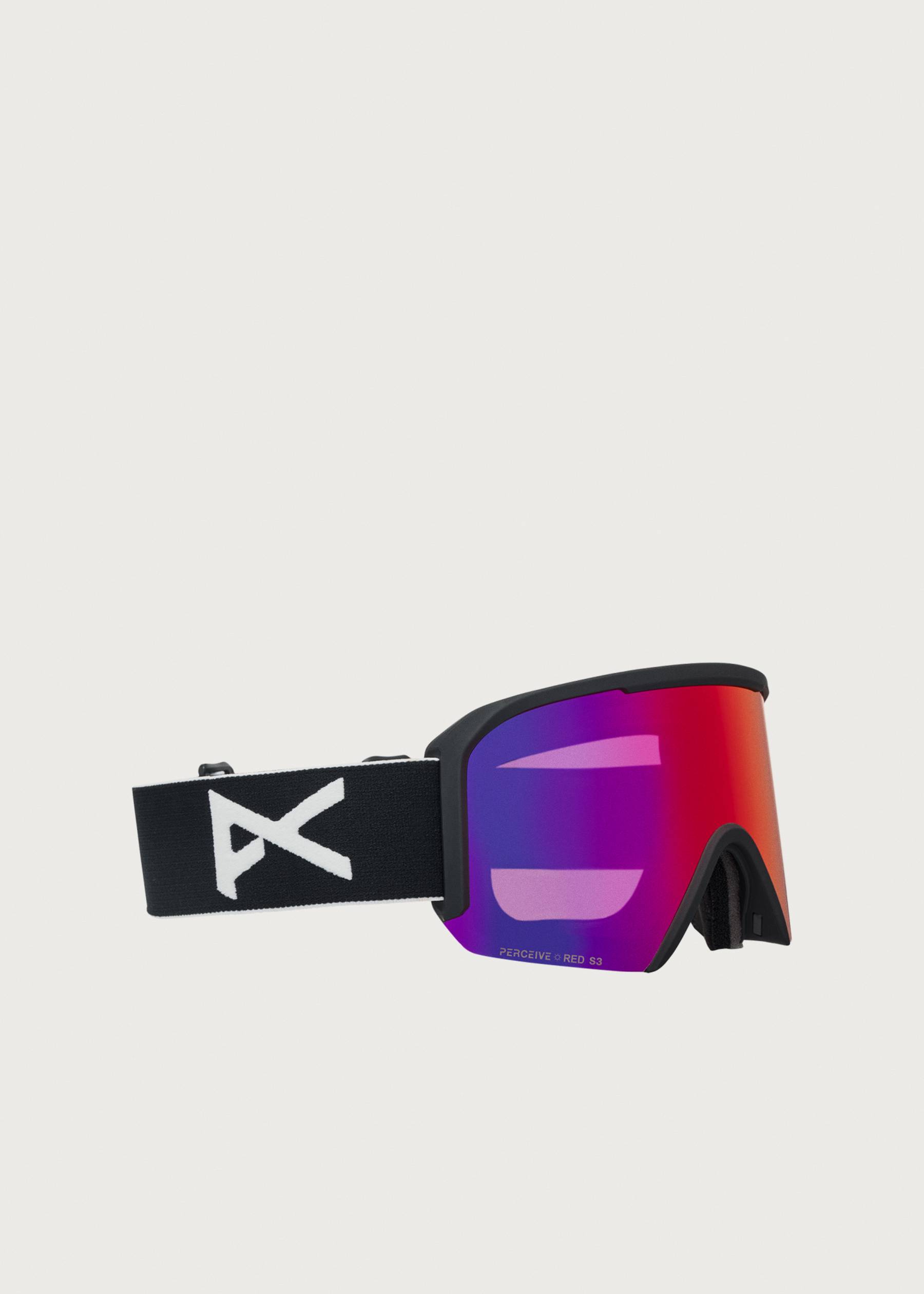 Image - 3 - Nesa S Black / Perceive Sunny Red Goggles