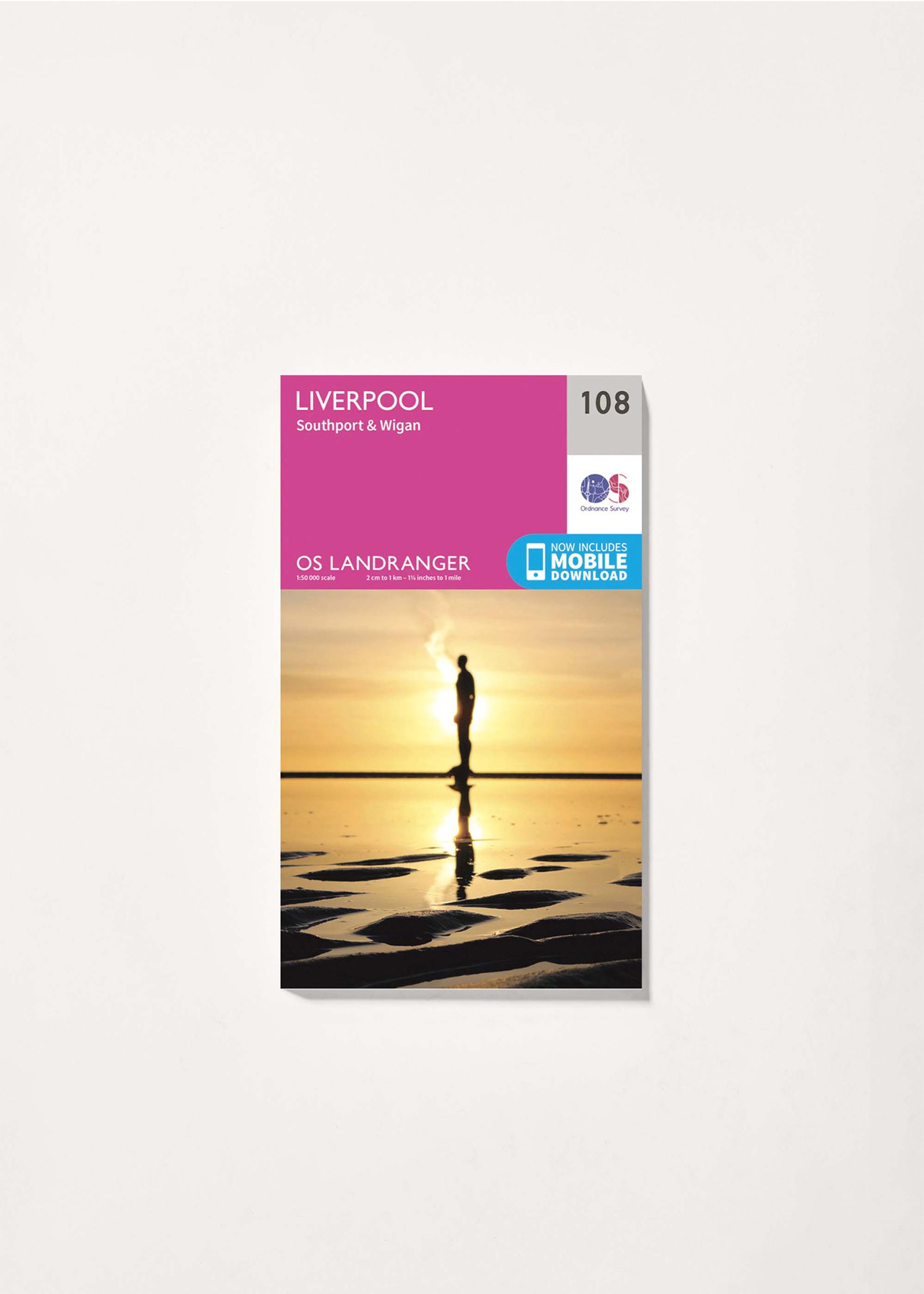 Image - 1 - Liverpool, Southport & Wigan - Landranger 108 Map