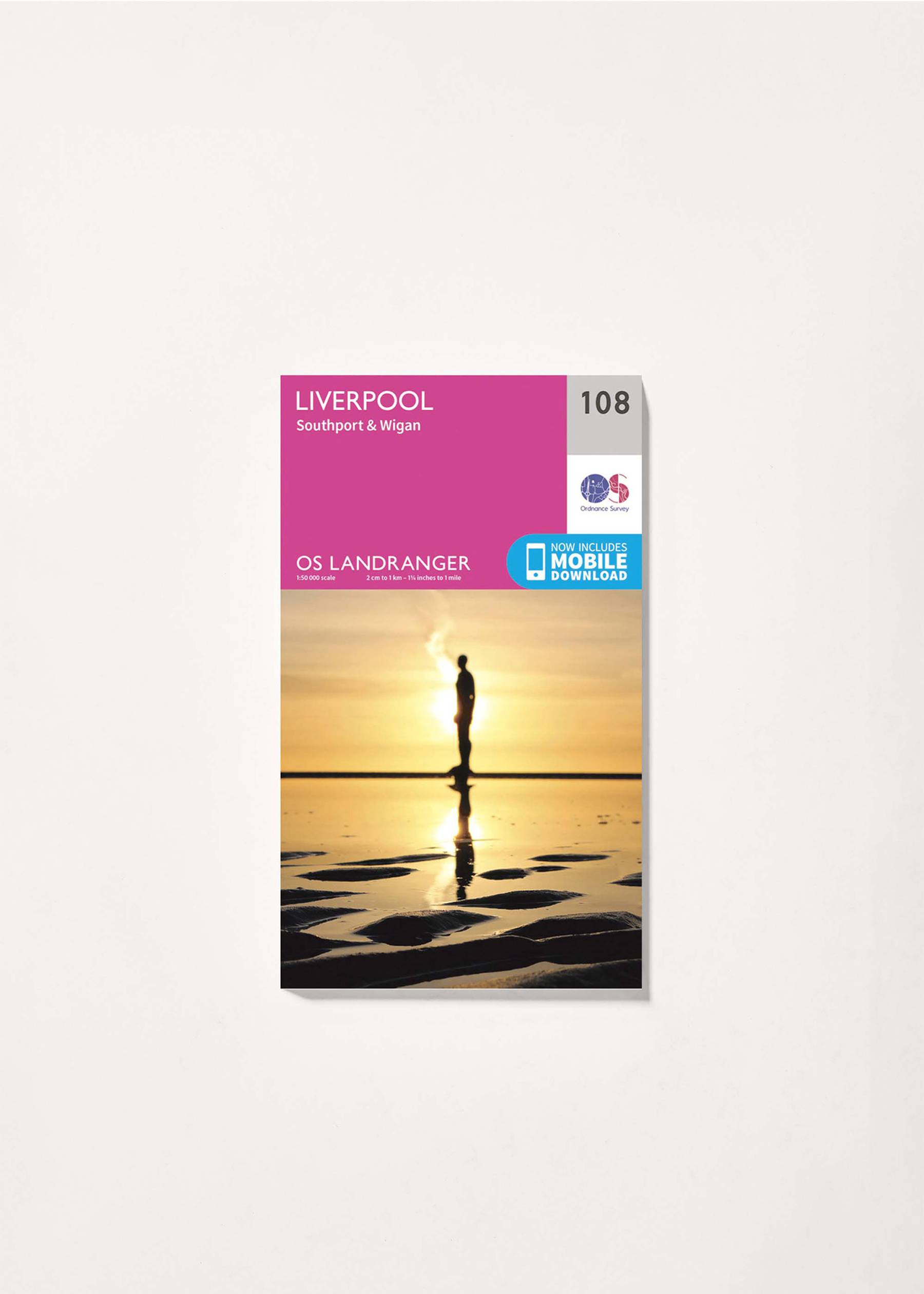 Image - 3 - Liverpool, Southport & Wigan - Landranger 108 Map