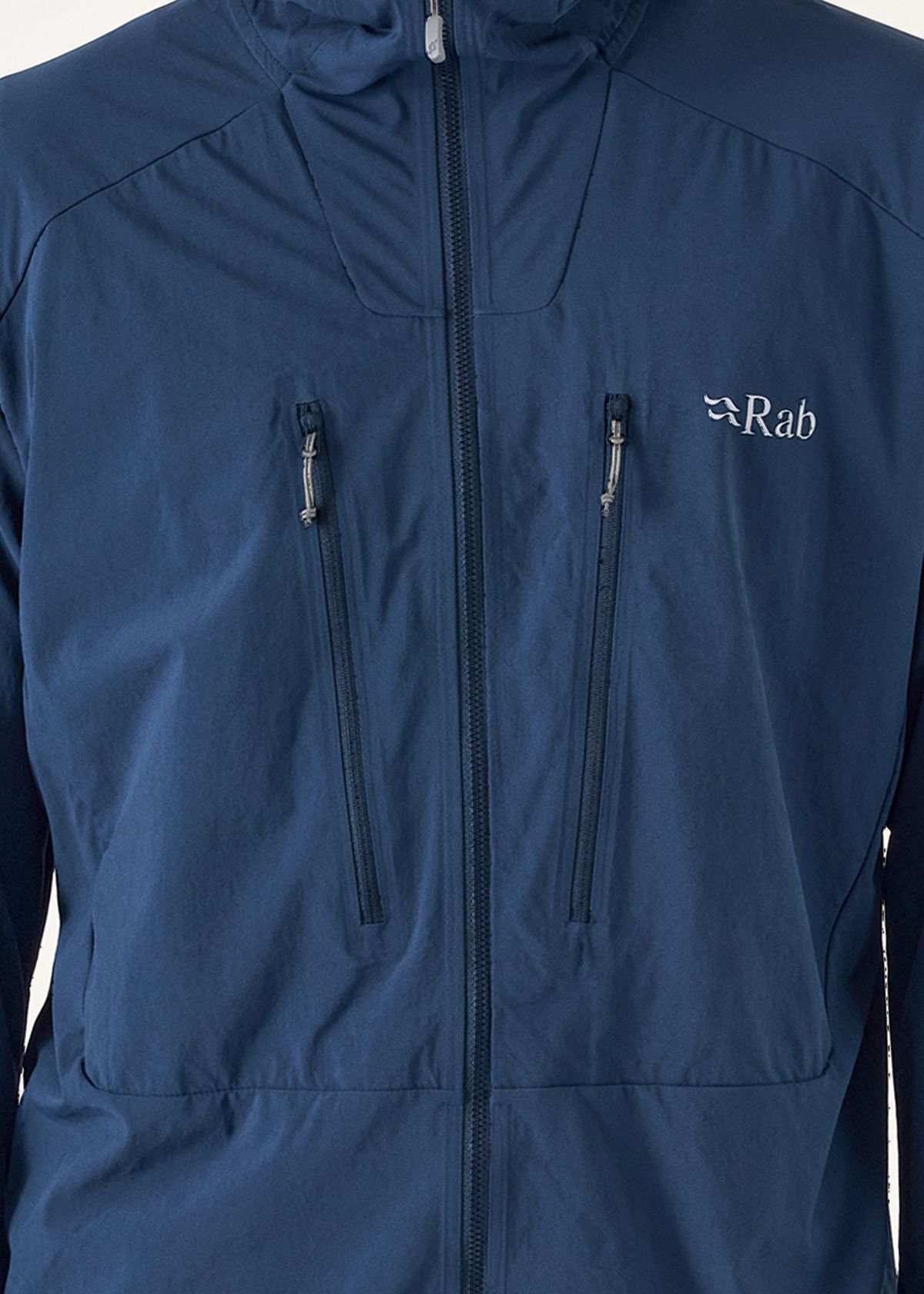  Zipped chest pockets 