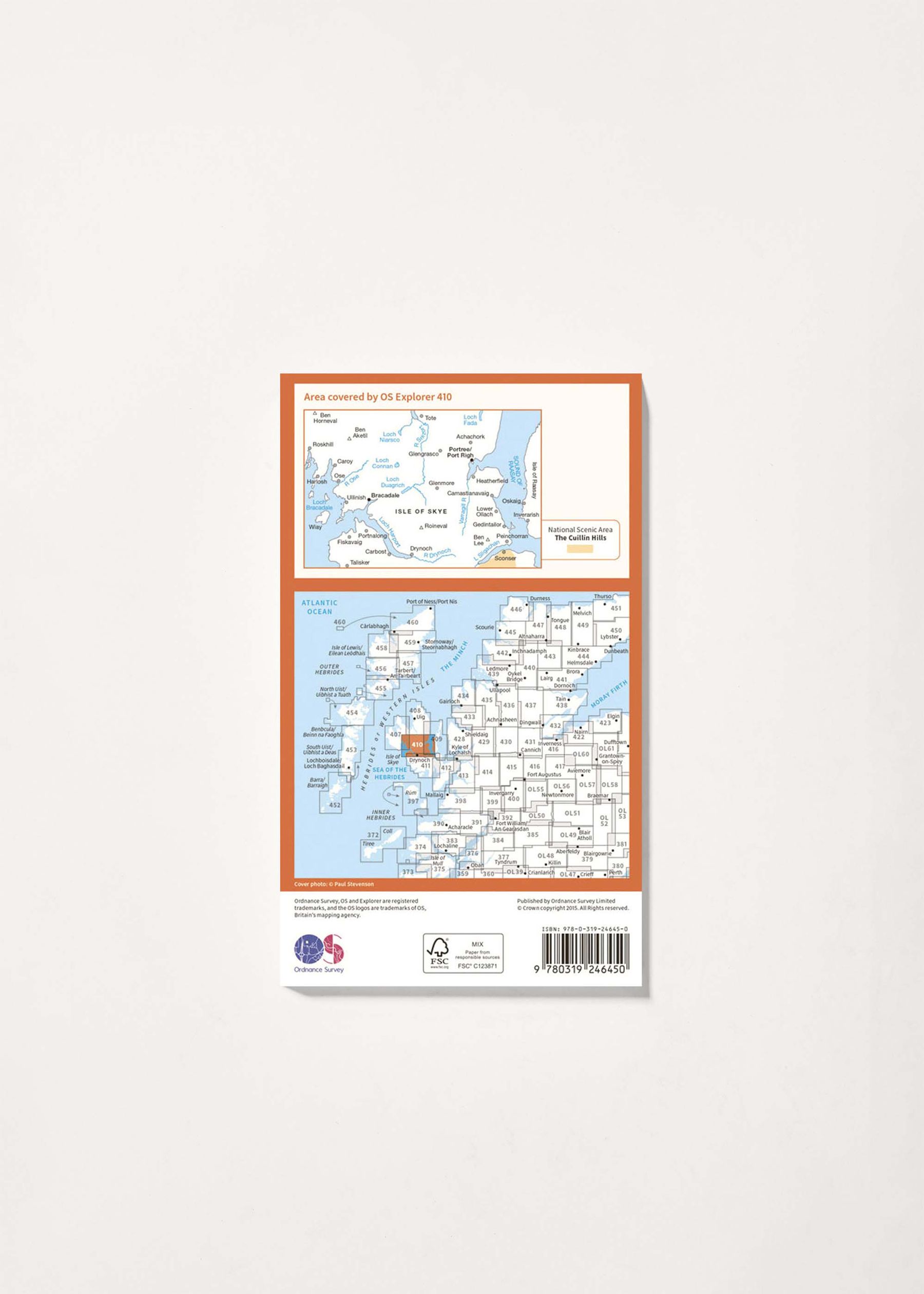 Image - 2 - Skye - Portree & Bracadale - OS Explorer 410 Map