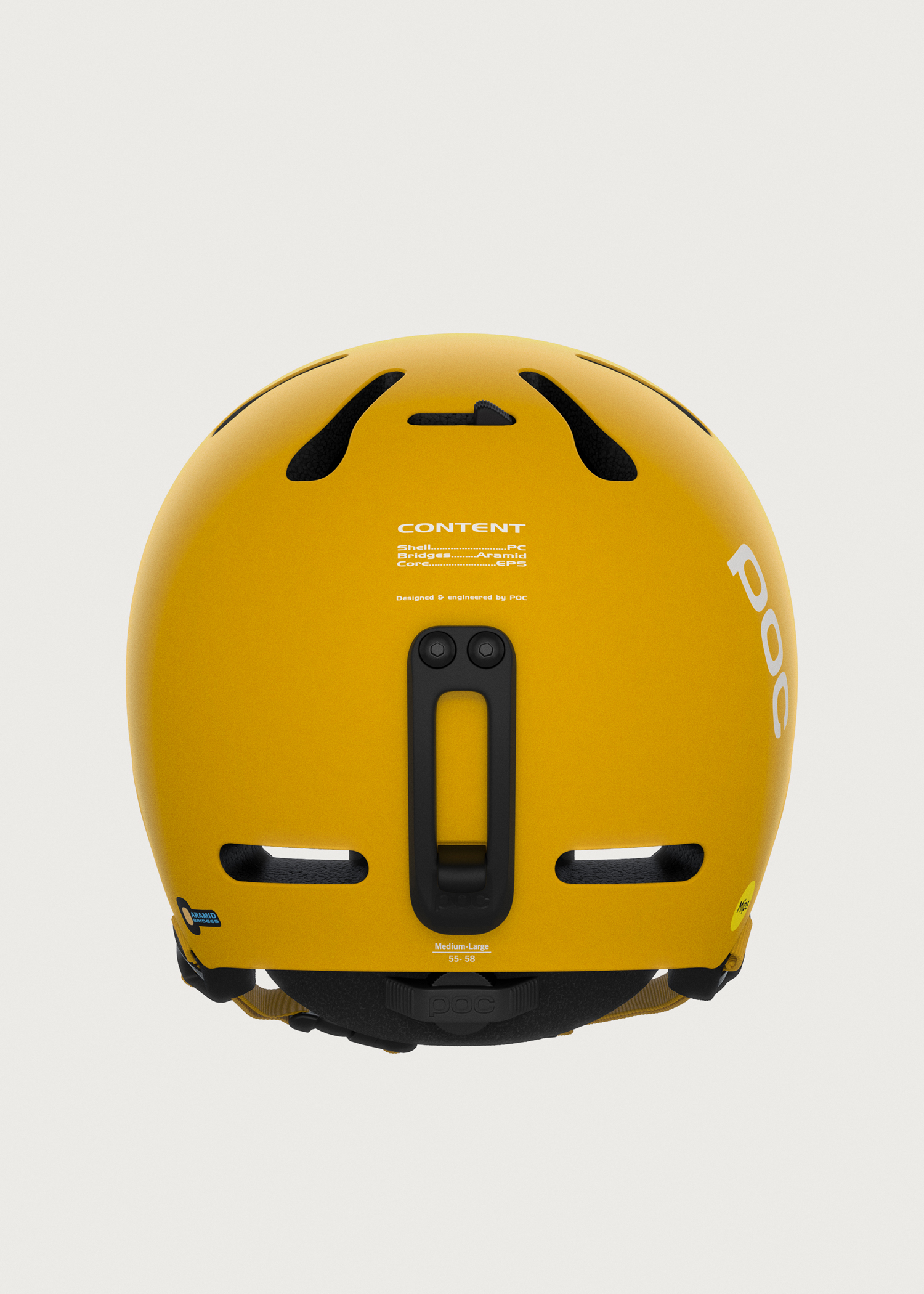 新品】POC Fornix MIPS ヘルメット S/M ライトイエロー メーカー直営