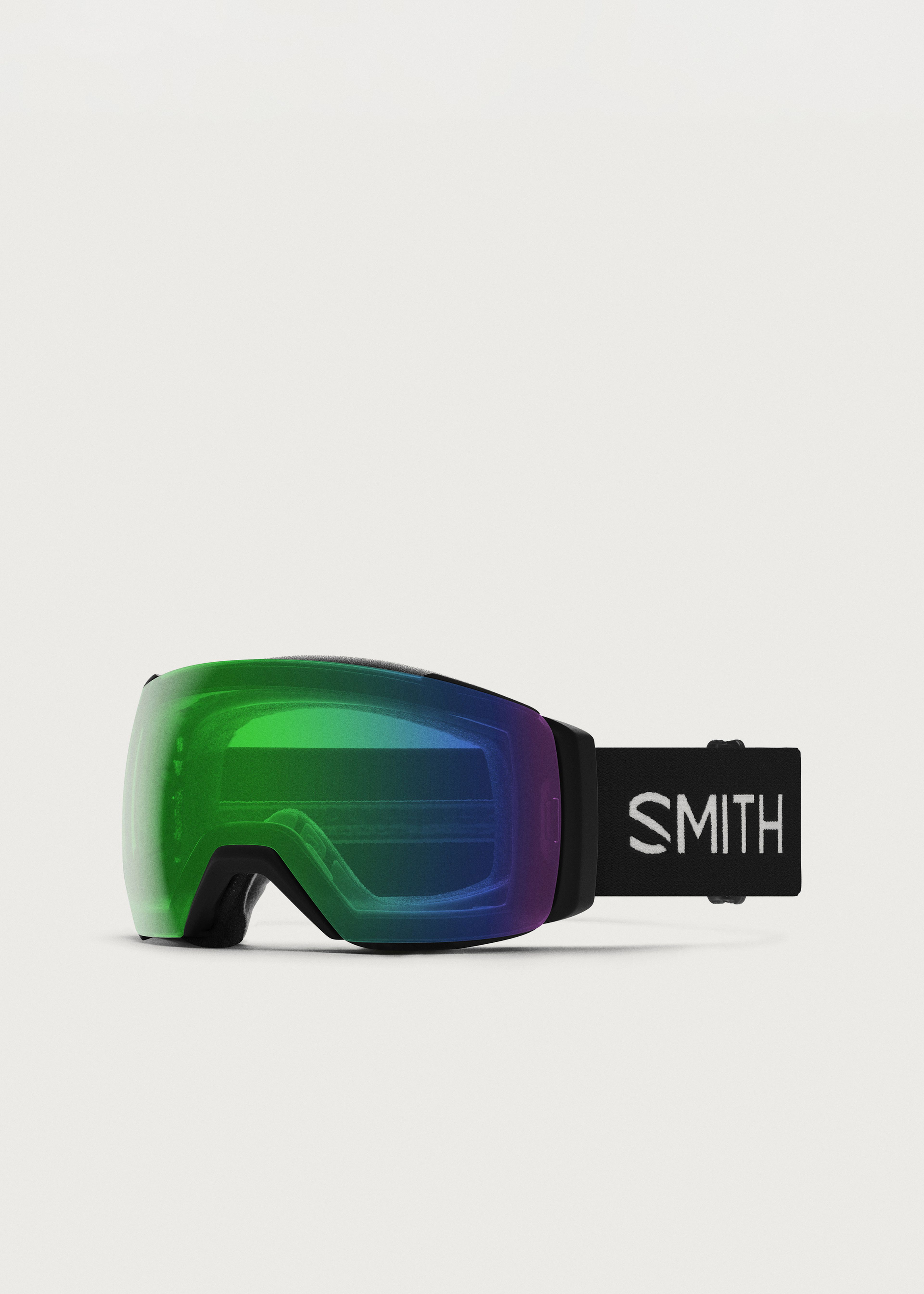 Smith I/O MAG XL Black / ChromaPop Sun Green Mirror Goggles