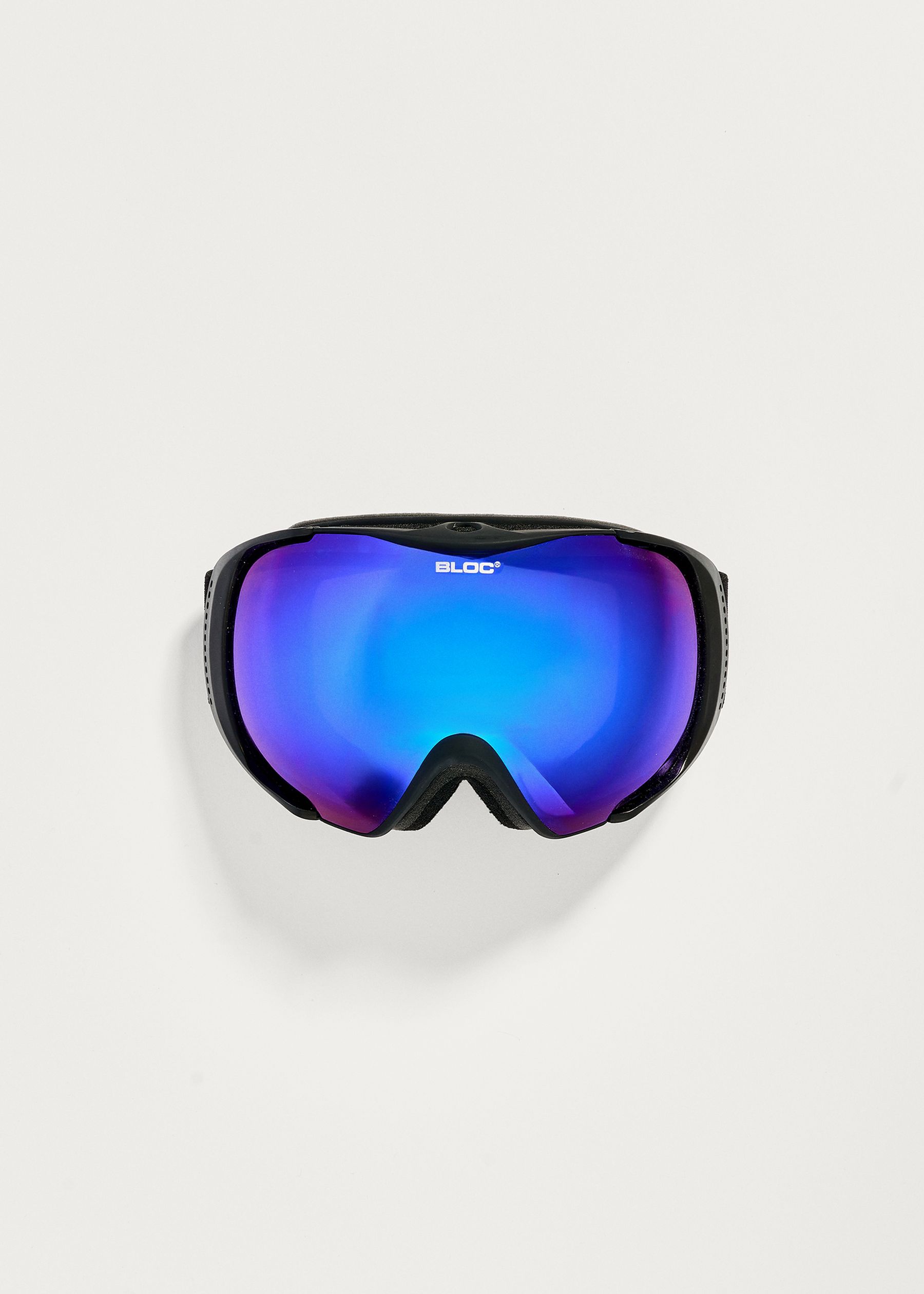 Image - 2 - Mask OTG Matte Black / Brown Blue Mirror Goggles