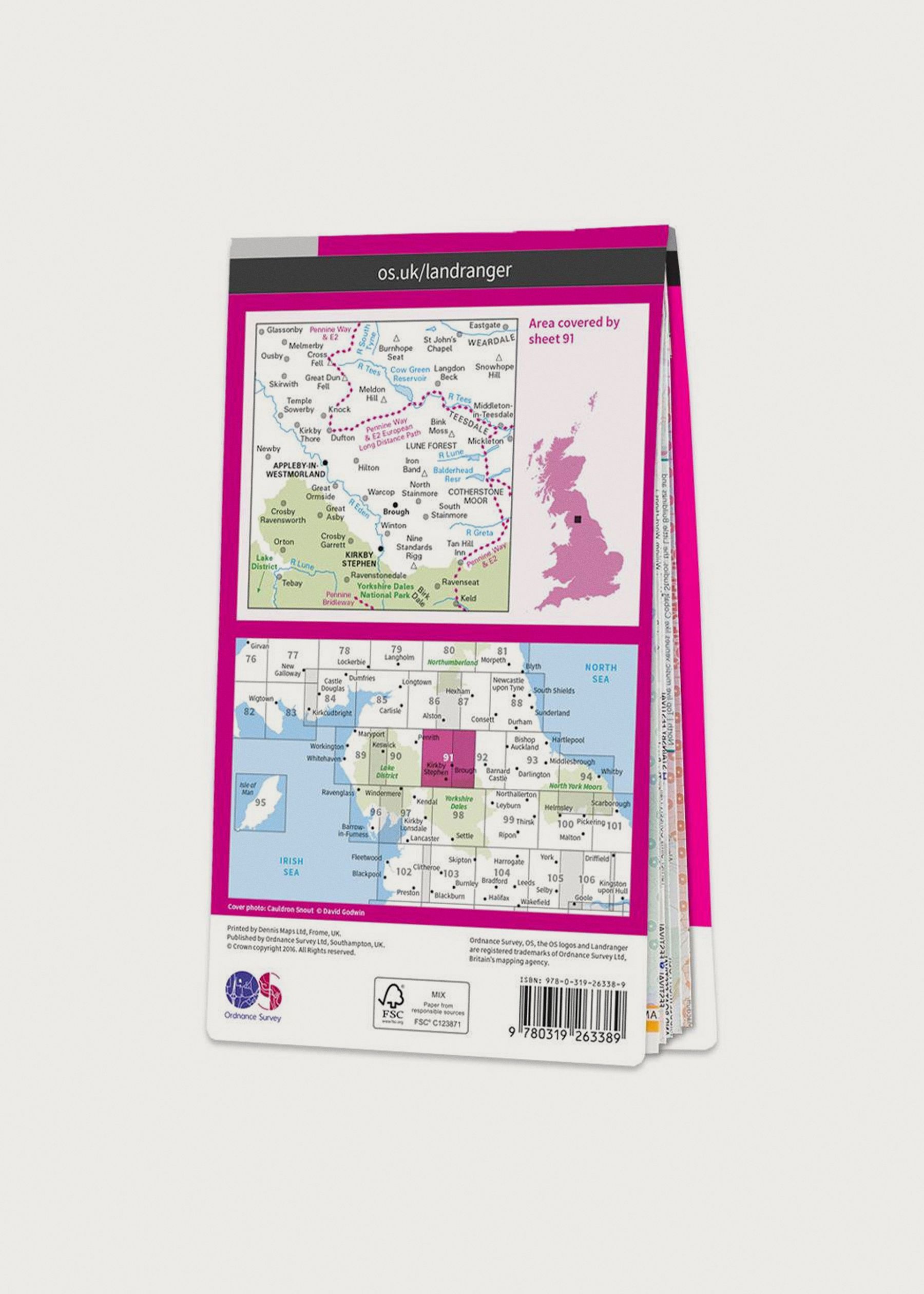 Image - 2 - Appleby-in-Westmorland - Landranger 91 Map