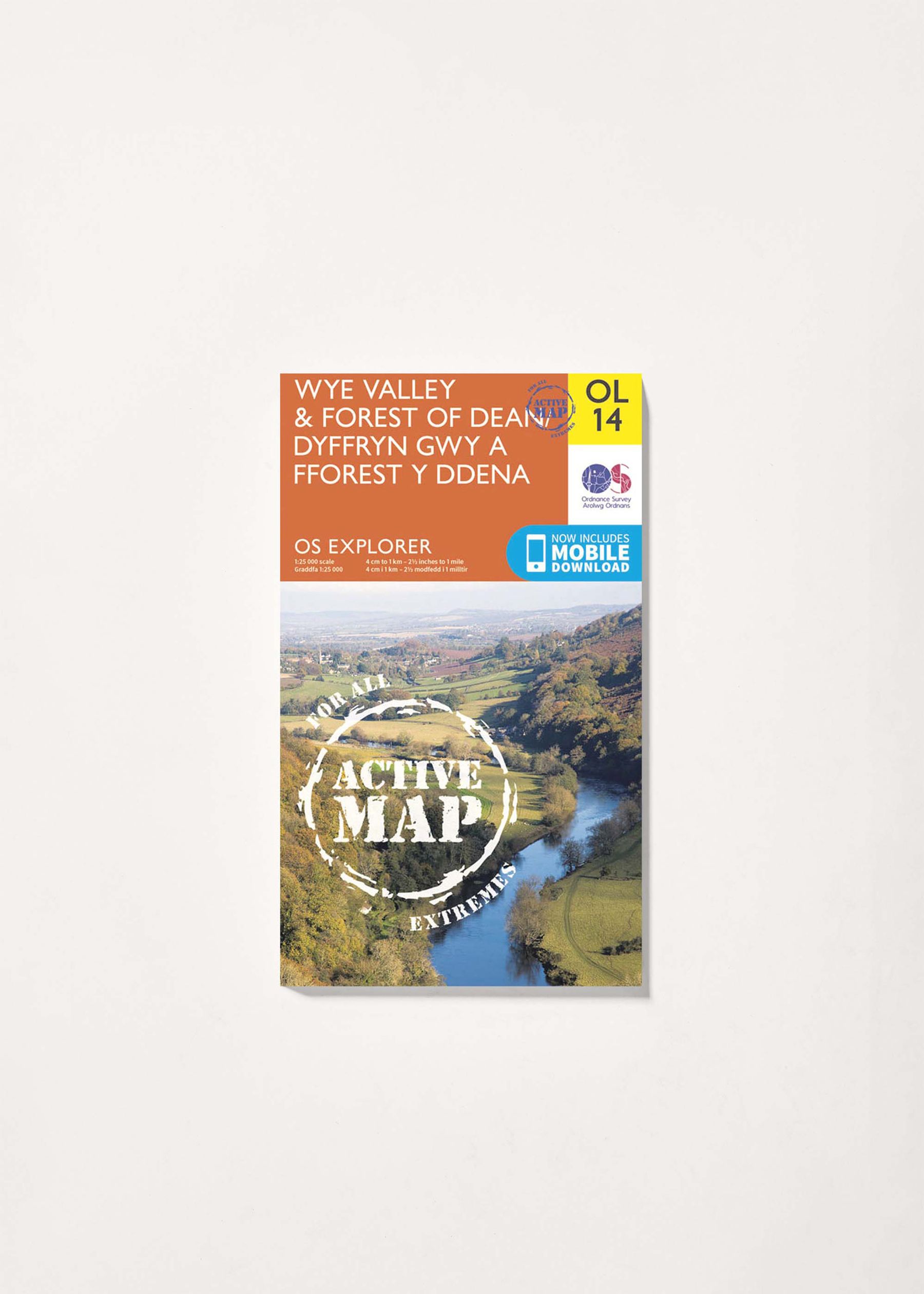 Image - 1 - Wye Valley & Forest of Dean - OS Explorer Active OL14 Map
