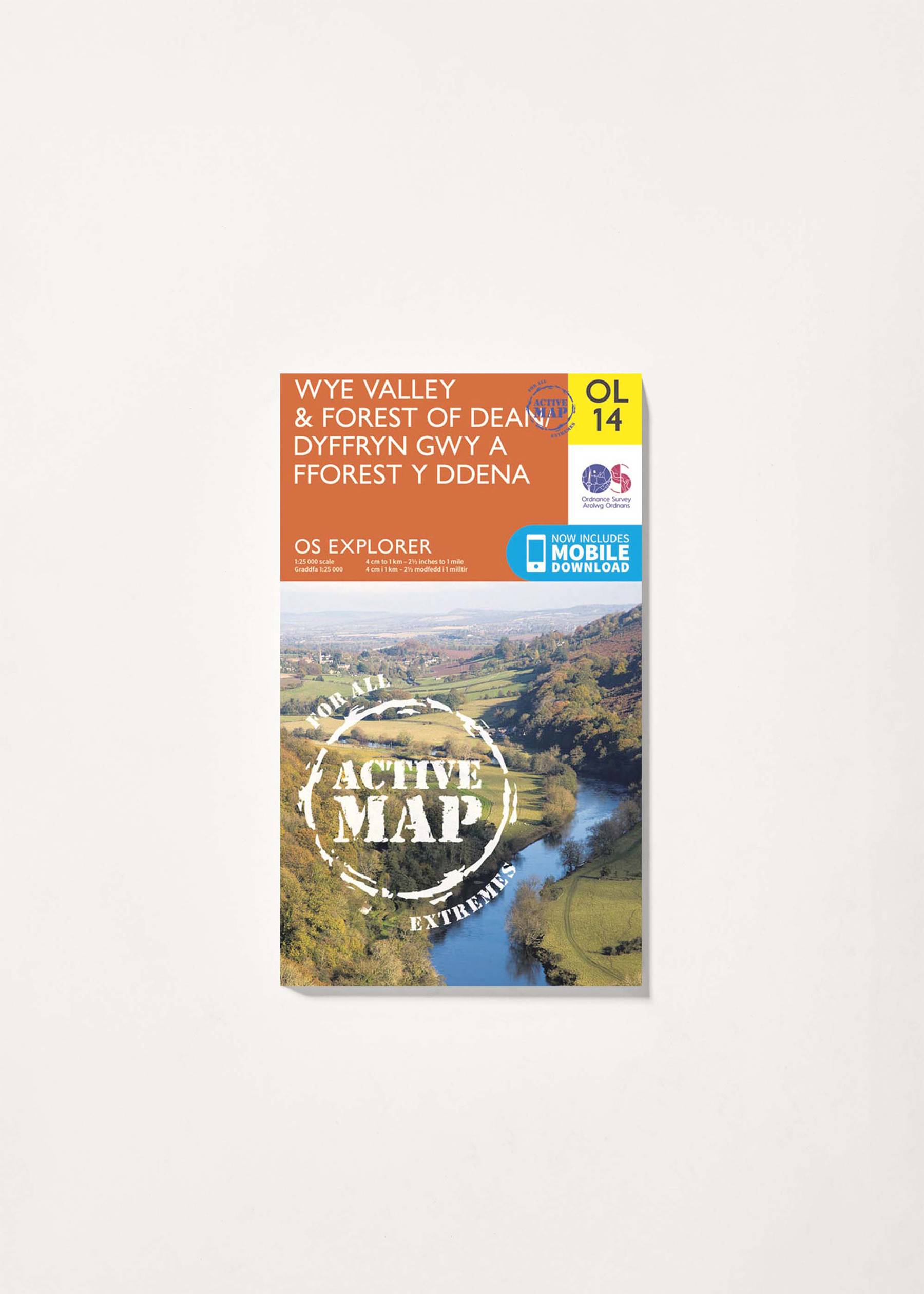 Image - 3 - Wye Valley & Forest of Dean - OS Explorer Active OL14 Map