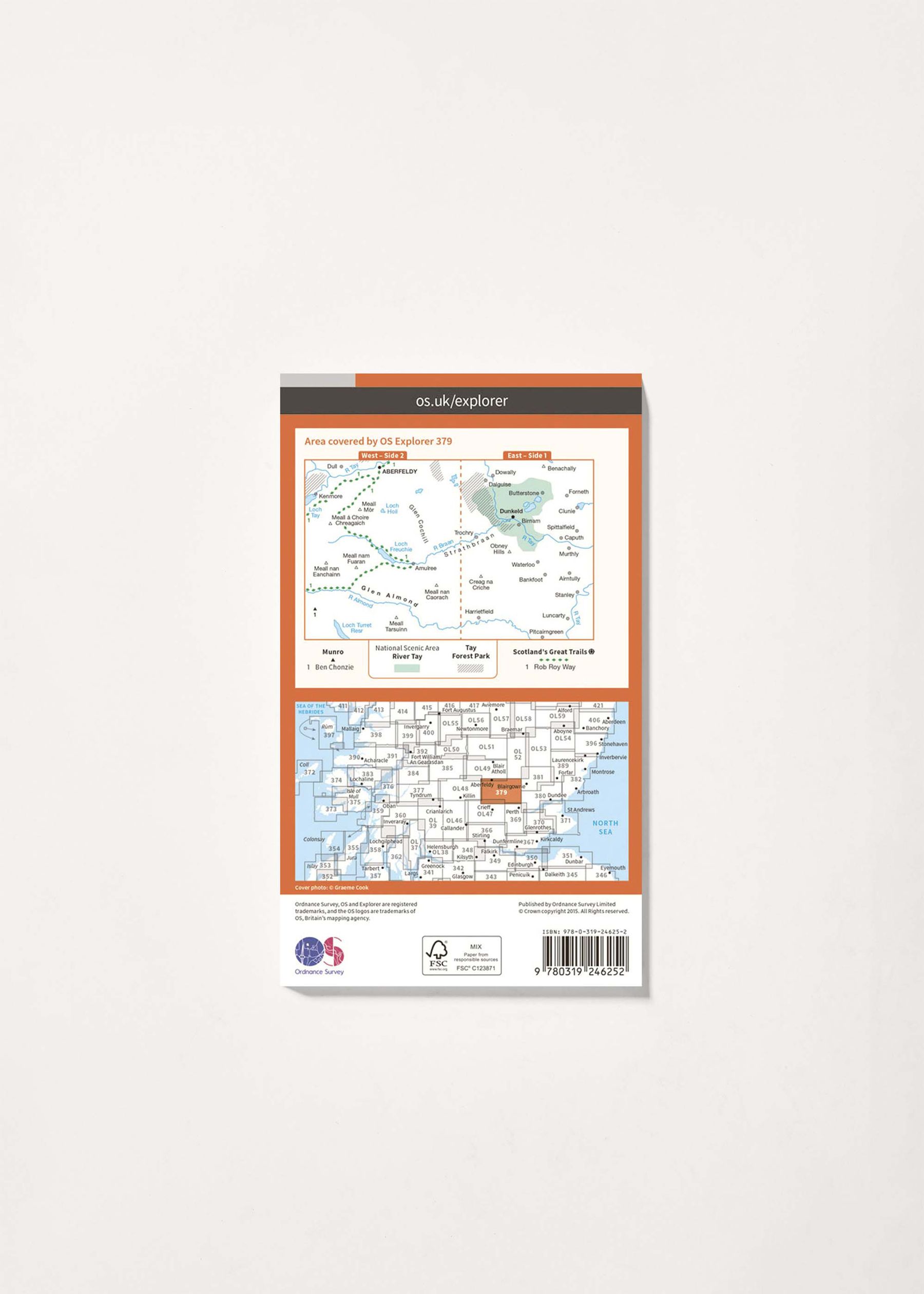 Image - 2 - Dunkeld, Aberfeldy & Glen Almond - OS Explorer 379 Map