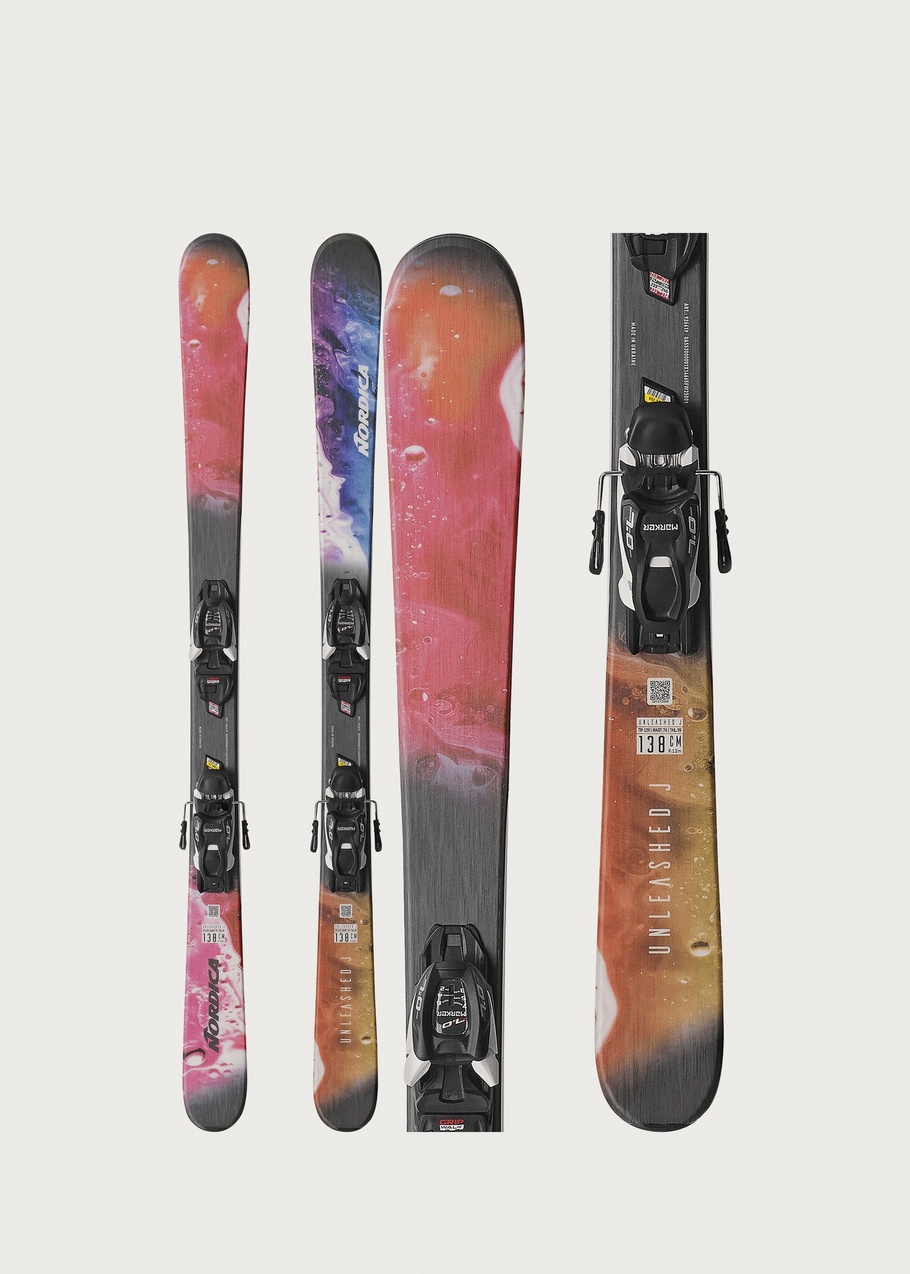 Image - 1 - Unleashed JR Skis + J7.0 FDT Bindings