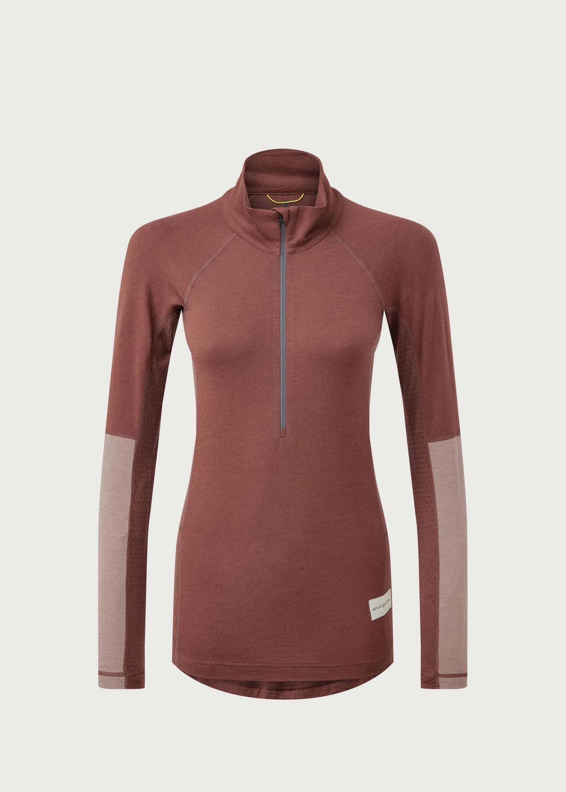 Image - 1 - Flatiron 185 Merino Long Sleeve Zip Neck