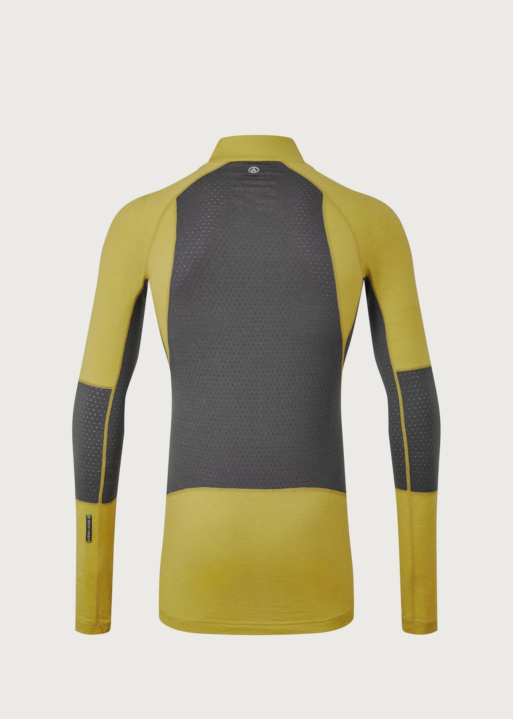 Image - 2 - Darkhorse 185 Zoned Merino Long Sleeve Zip Neck