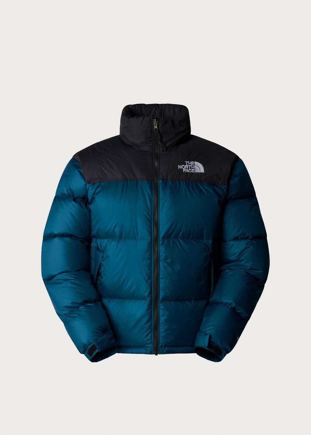 Ripstop Fabric The North Face Retro Nuptse Jacket Blue The North