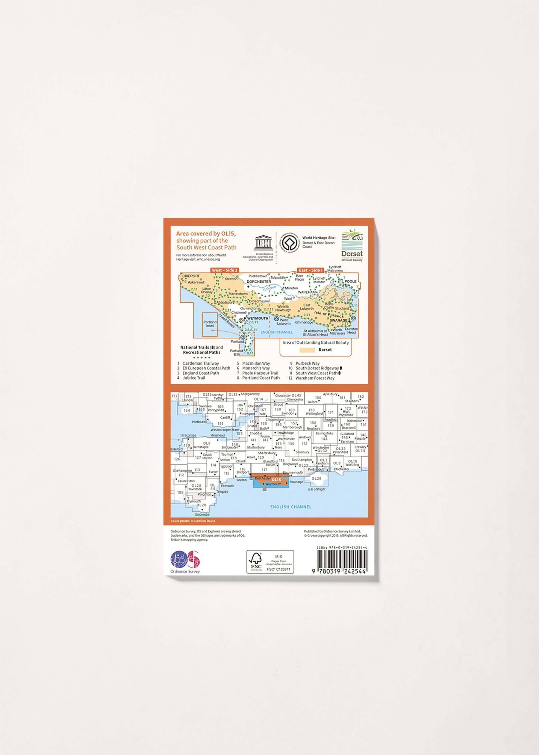 Image - 2 - Purbeck & South Dorset - OS Explorer OL15 Map