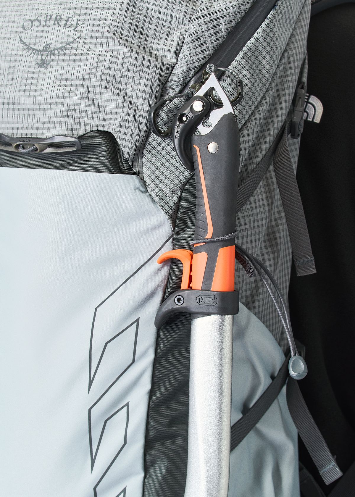 Ice axe attachment