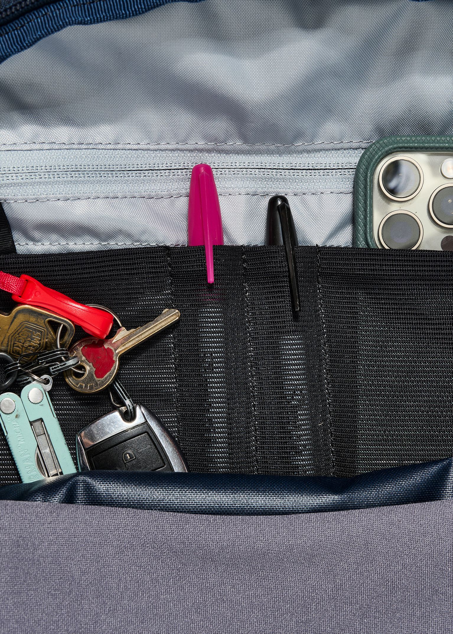 Organiser compartment