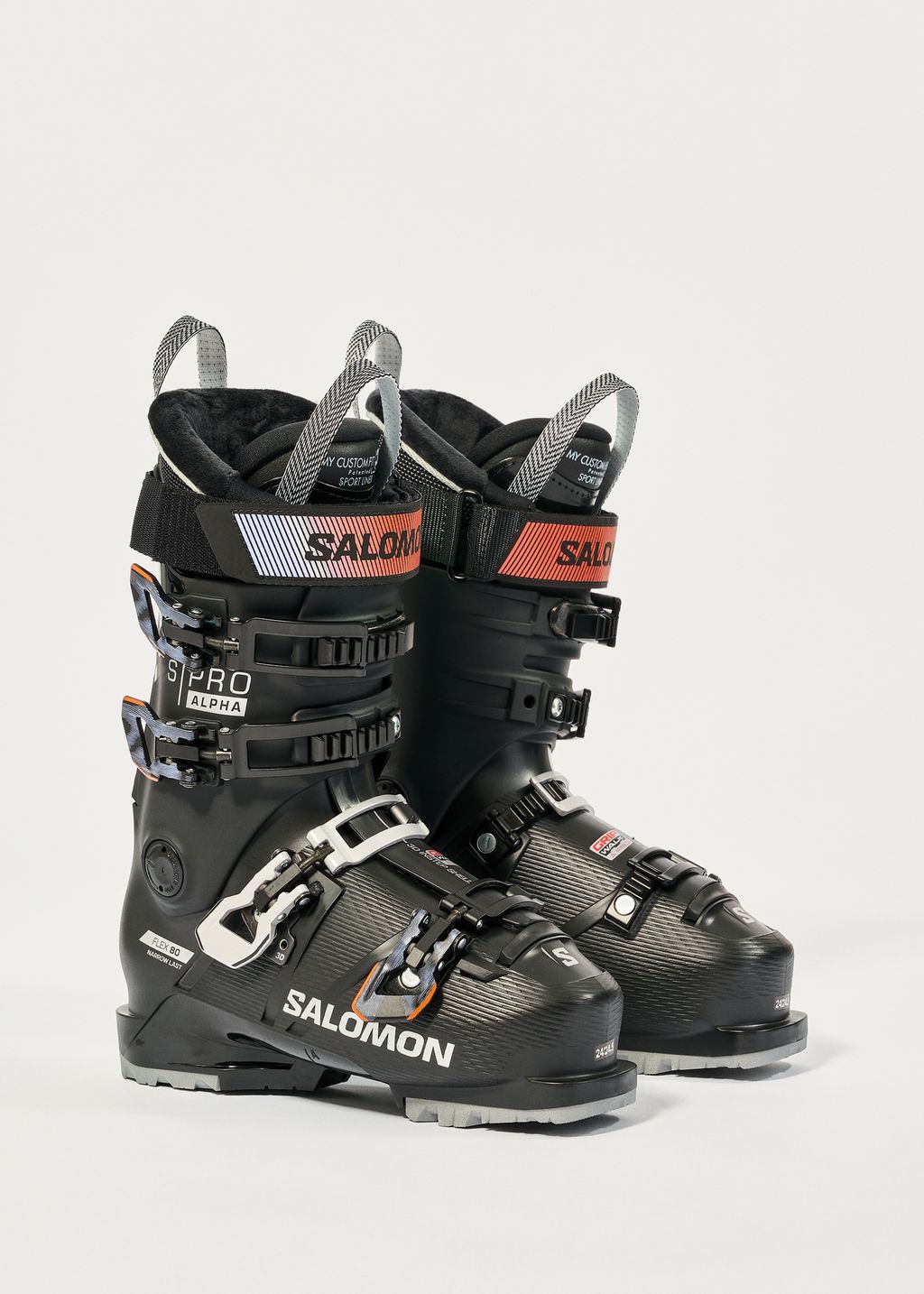 Red Salomon X Access 80 Salomon S/PRO Alpha 80 W GW Ski Boots - Main Image