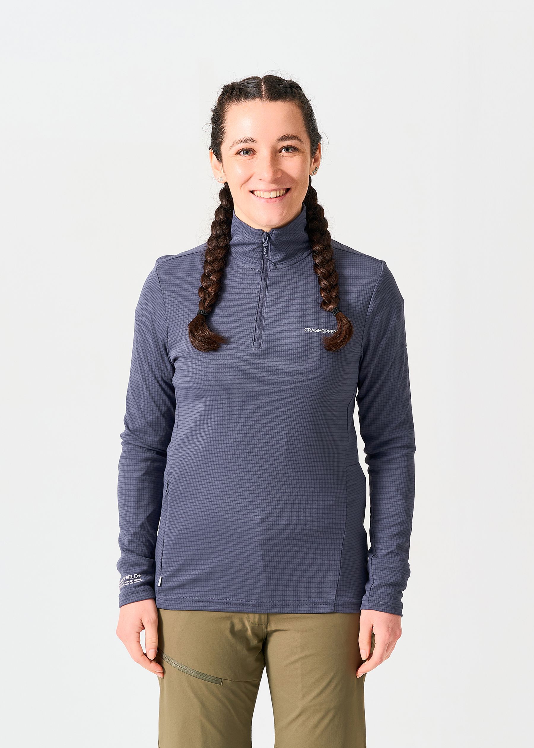 Image - 1 - NosiLife SolarShield+ Half Zip Top