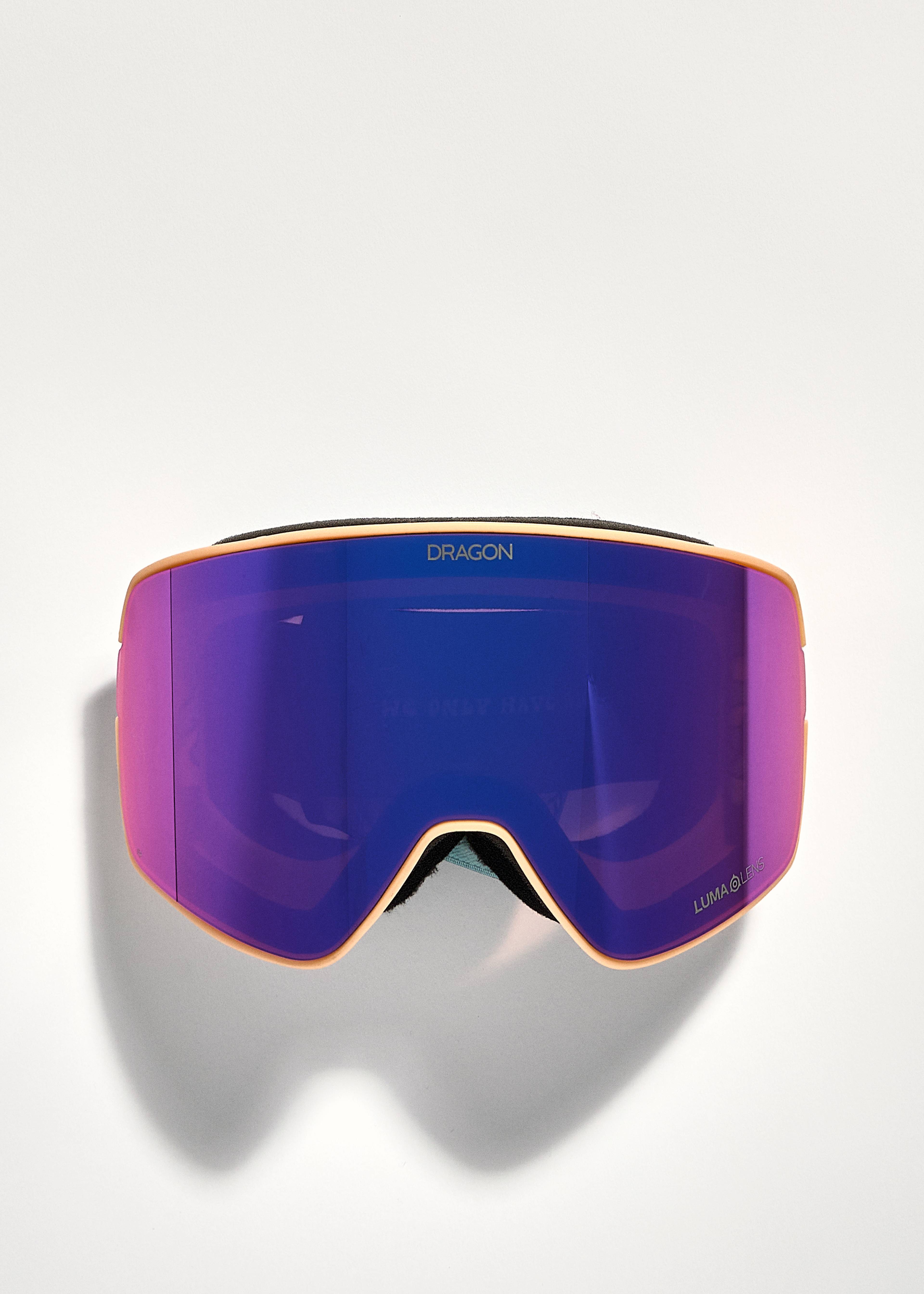 Dragon NFX2 Kimmy Fasani Signature / Lumalens Purple Ionized Goggles