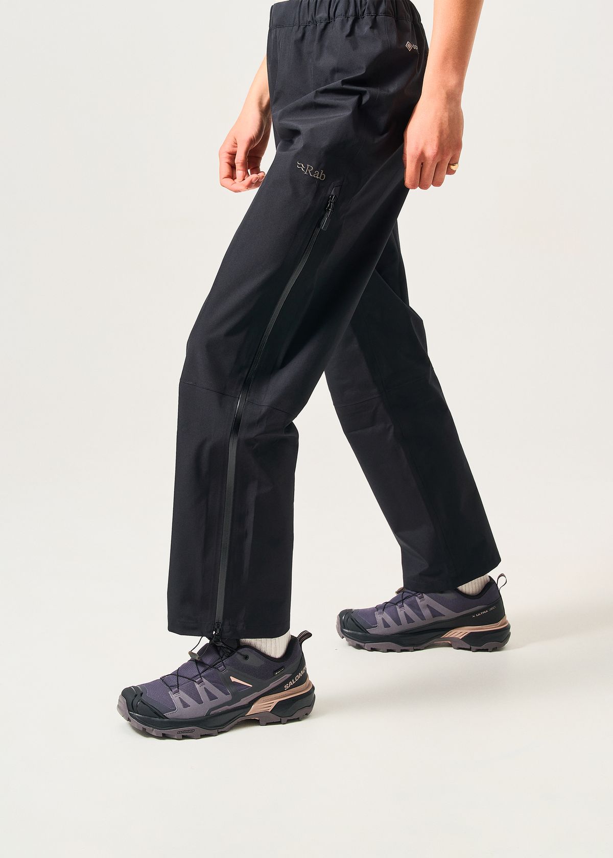 Three-quarter length side zips