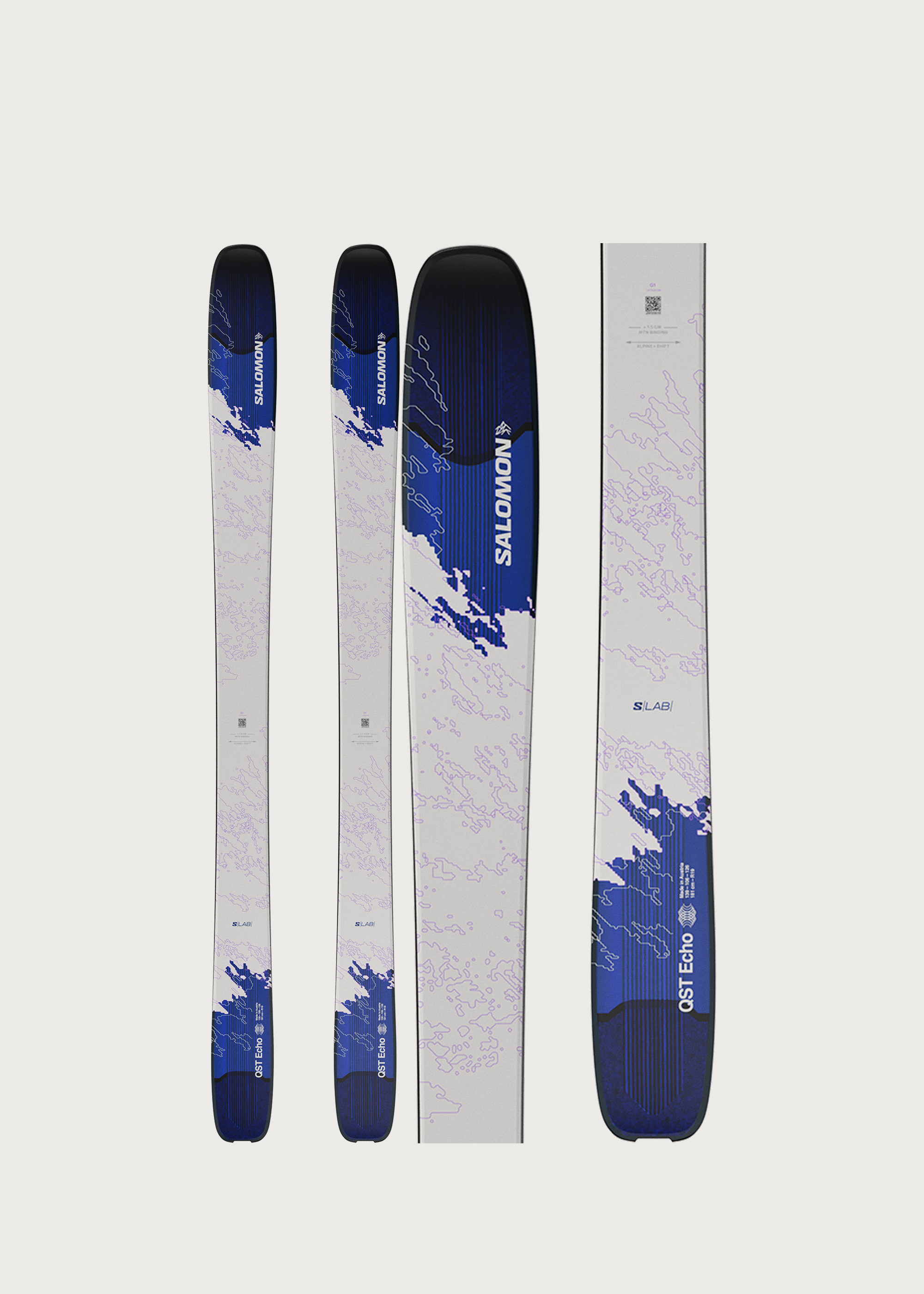 Salomon S/LAB QST 106 Echo Skis