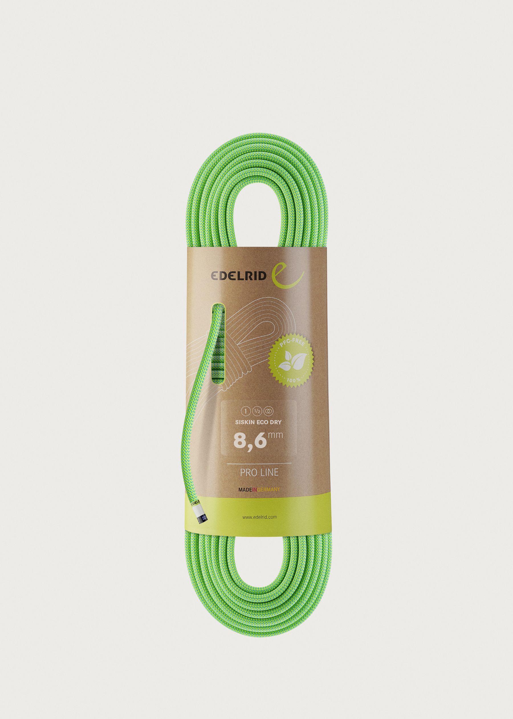 Image - 1 - Siskin Eco Dry 8.6mm x 80m Rope