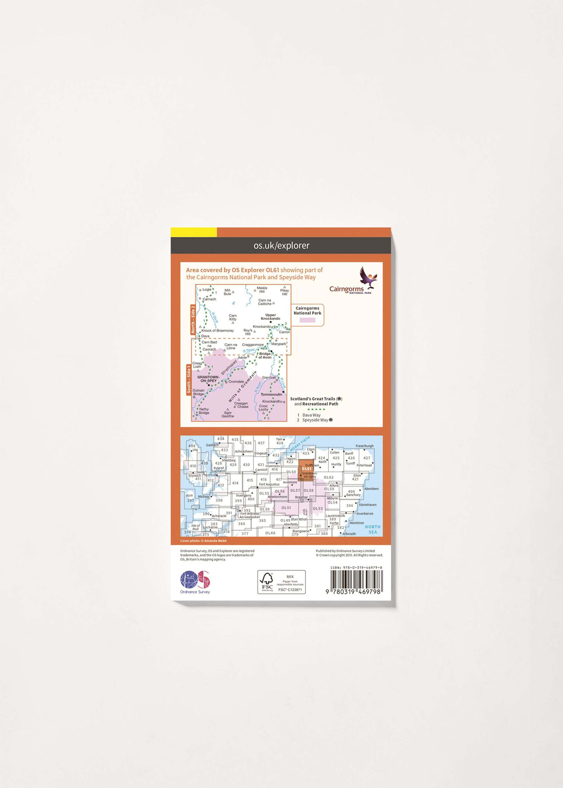 Image - 2 - Grantown-on-Spey & Hills of Cromdale - OS Explorer Active OL61 Map