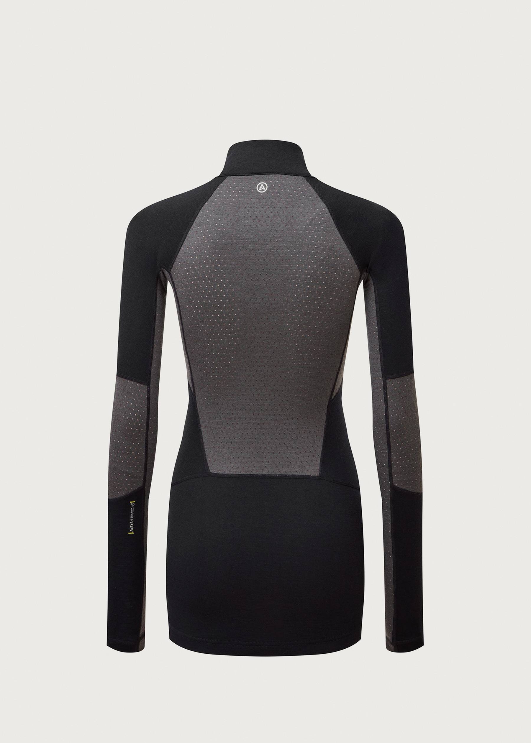 Image - 2 - Darkhorse 185 Zoned Merino Long Sleeve Zip Neck