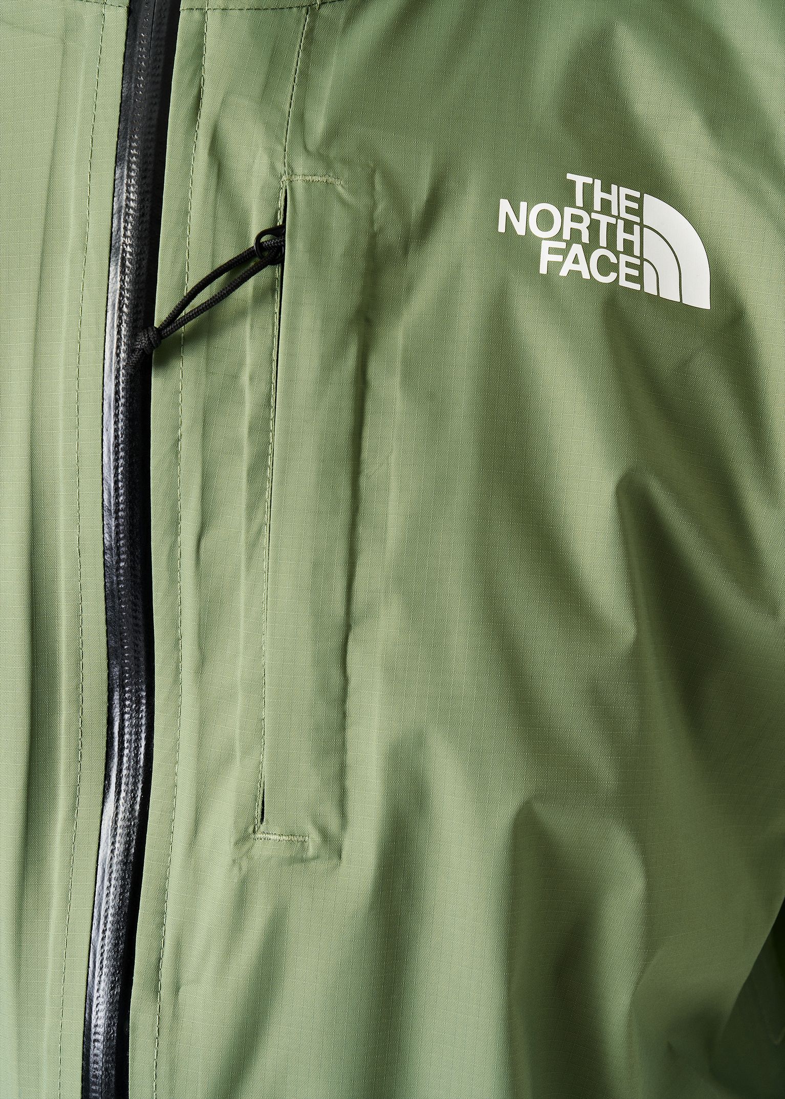 Zipped chest pocket