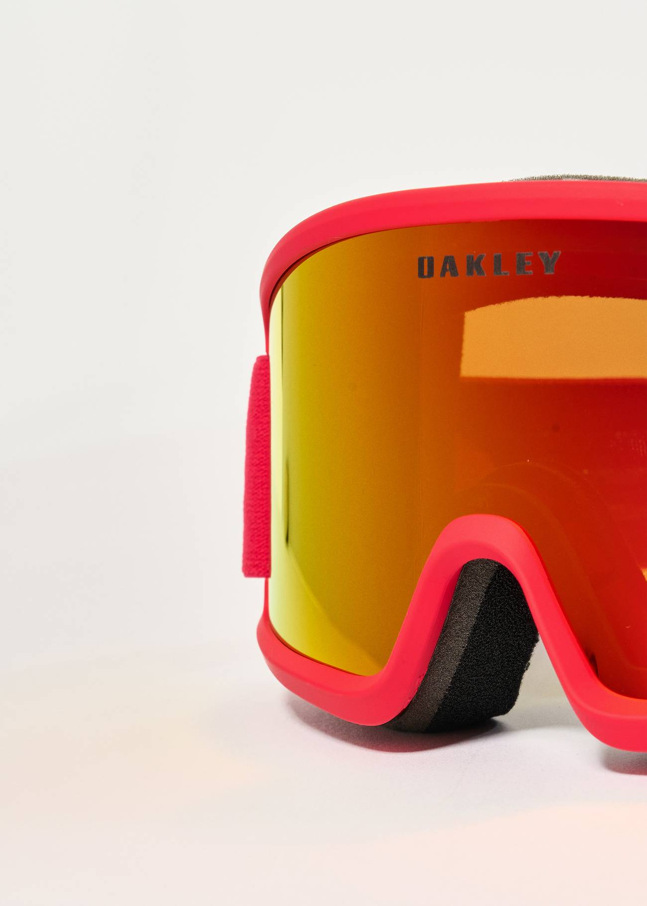 Oakley Target Line S Matte Redline / Fire Iridium Goggles