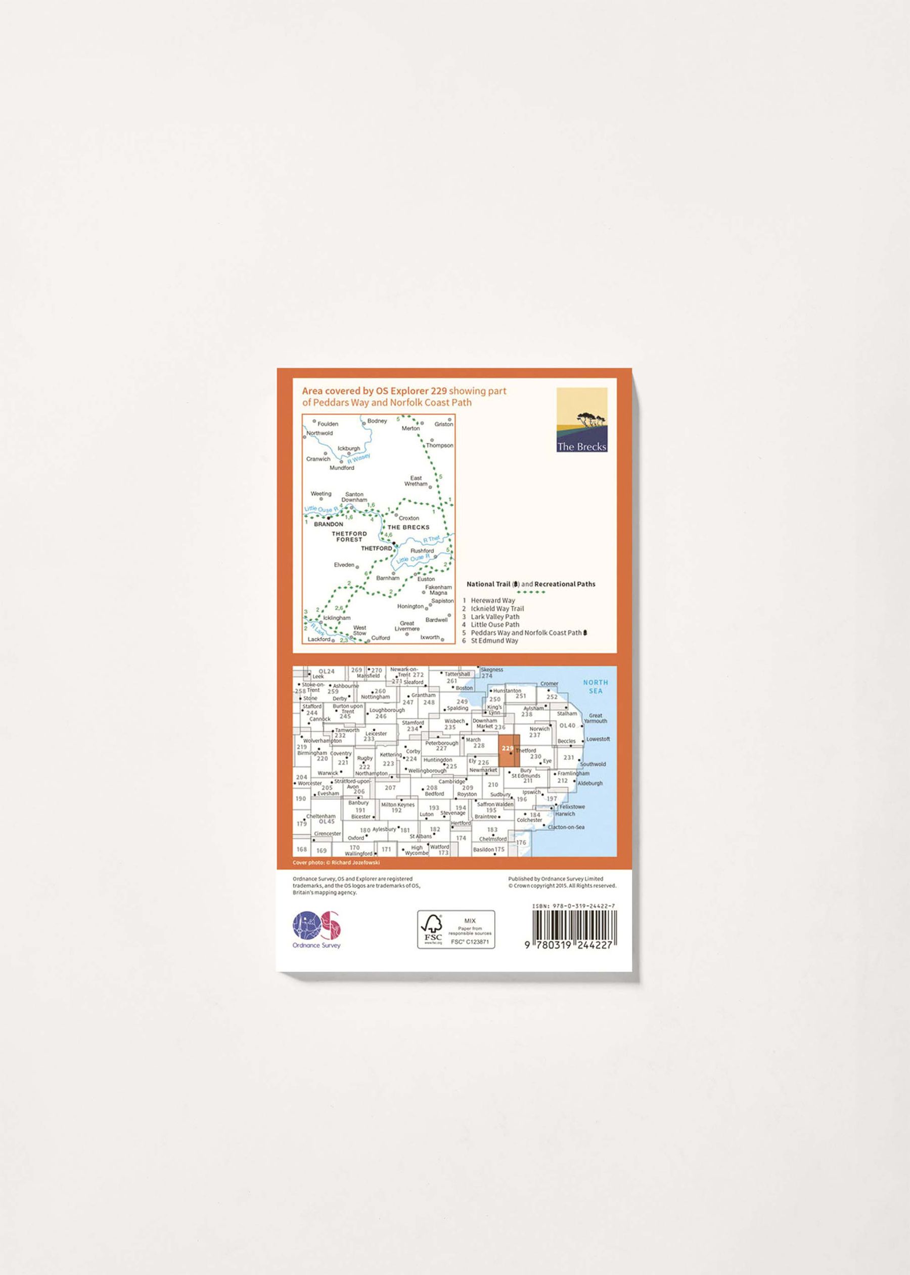 Image - 2 - Ely & Newmarket, Mildenhall & Soham - OS Explorer 226 Map