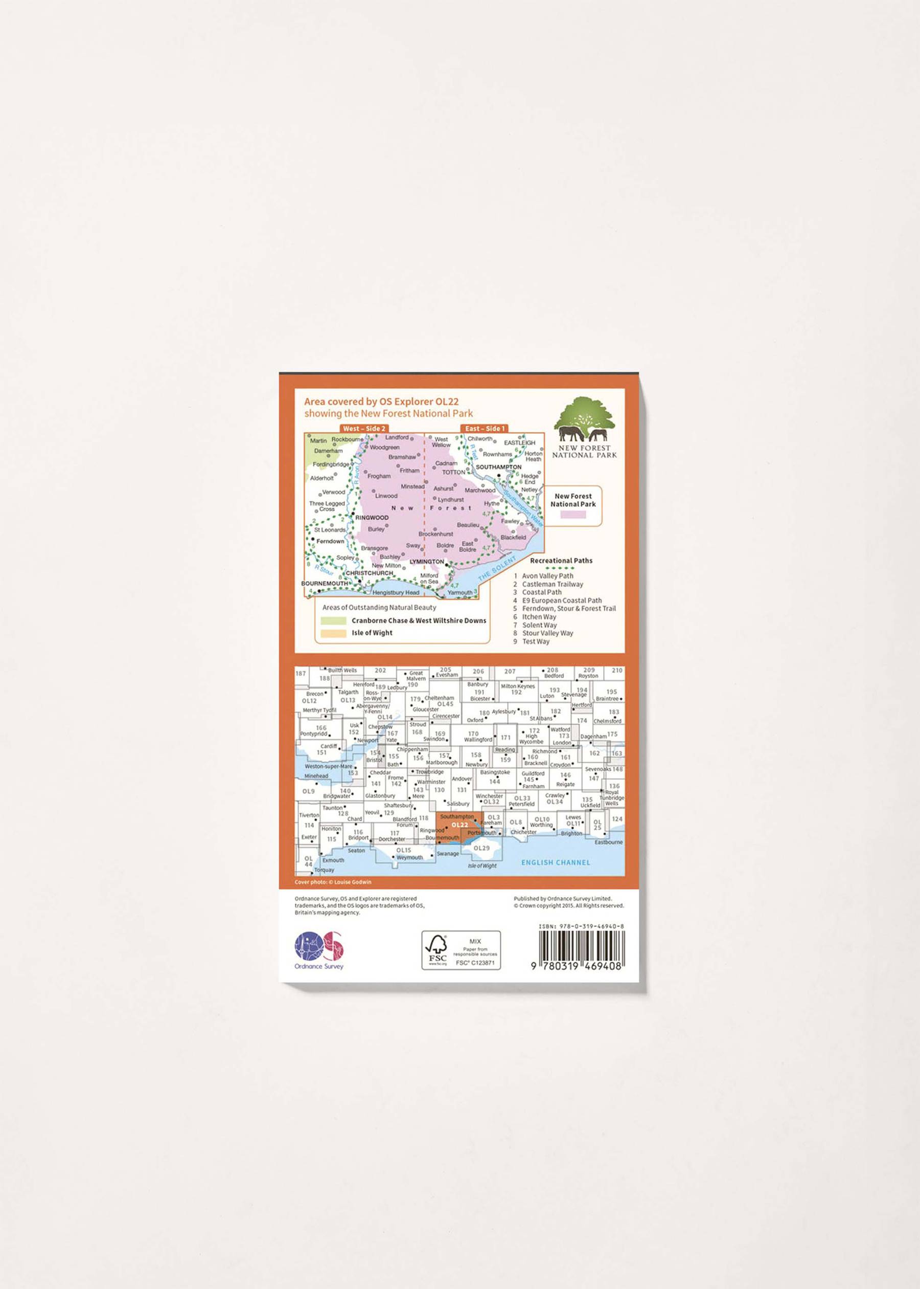 Image - 2 - New Forest - OS Explorer Active OL22 Map