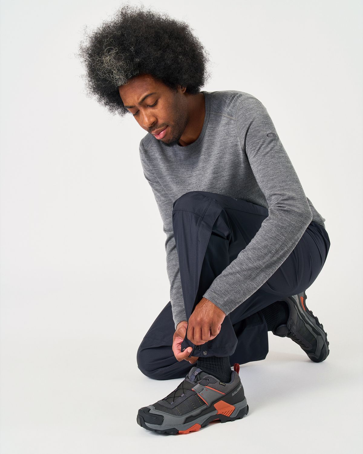 Three-quarter length side zips